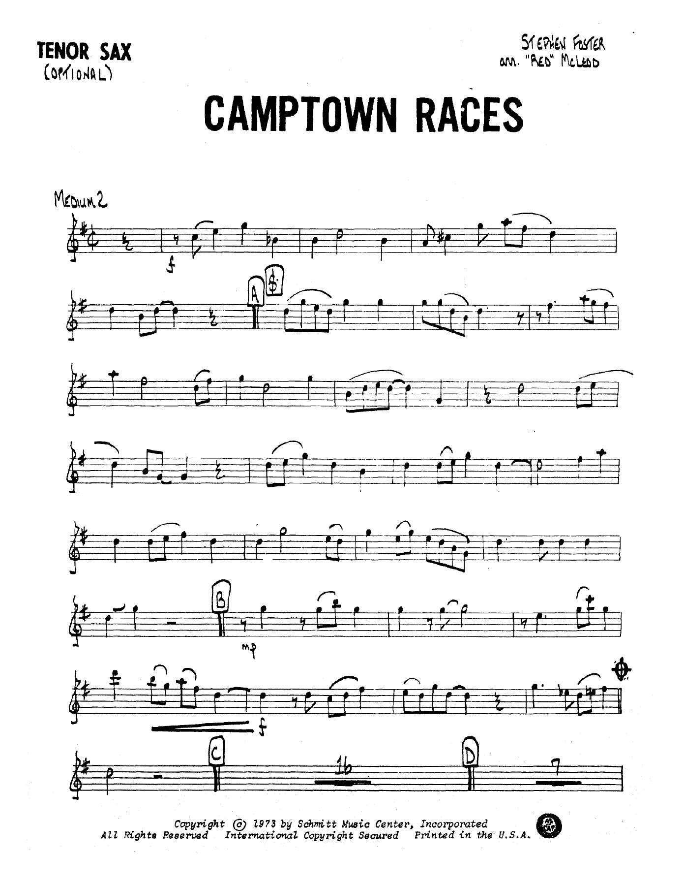 Camptown Races — page 3