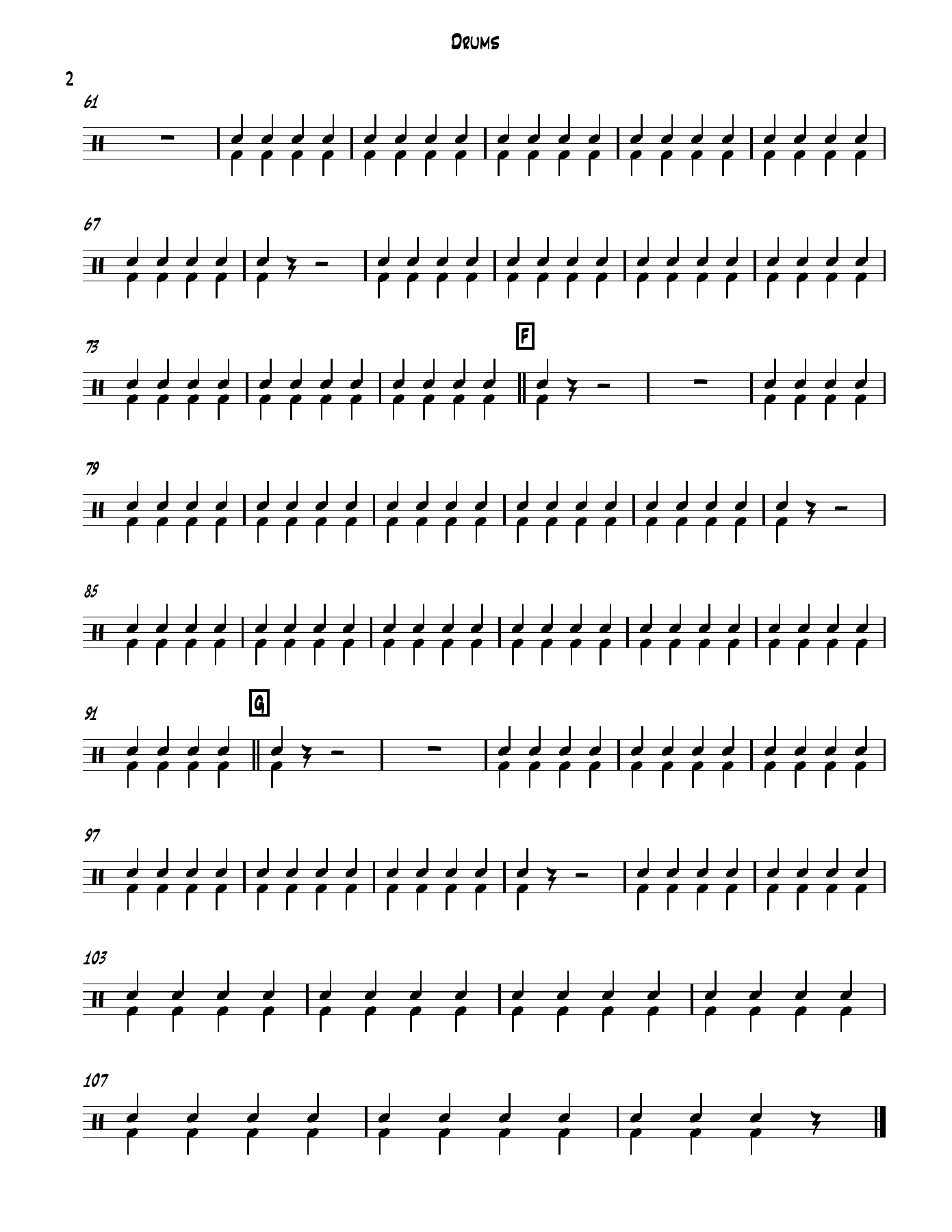 Weather Bird Rag Drums — page 2