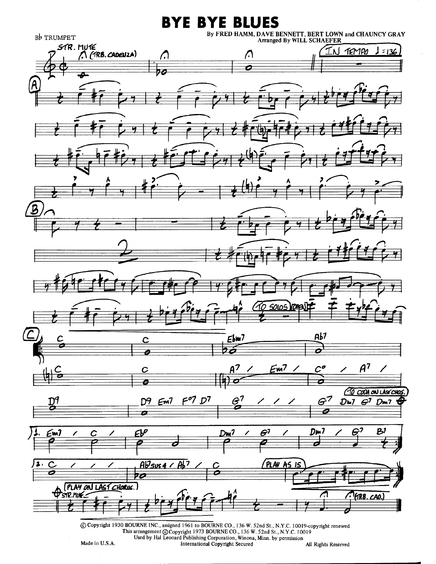 Bye Bye Blues — page 3
