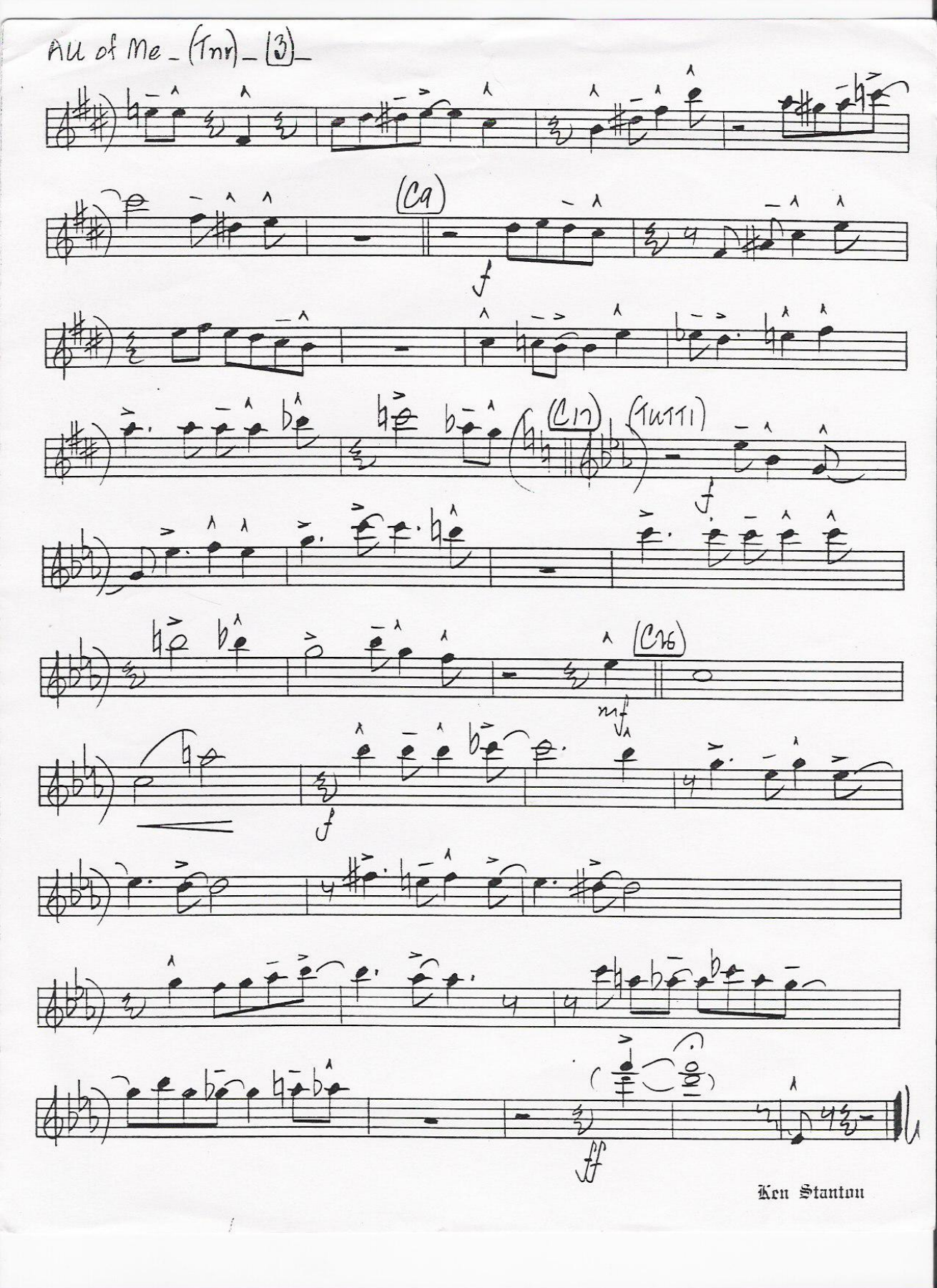 TENOR 171 all of me — page 3
