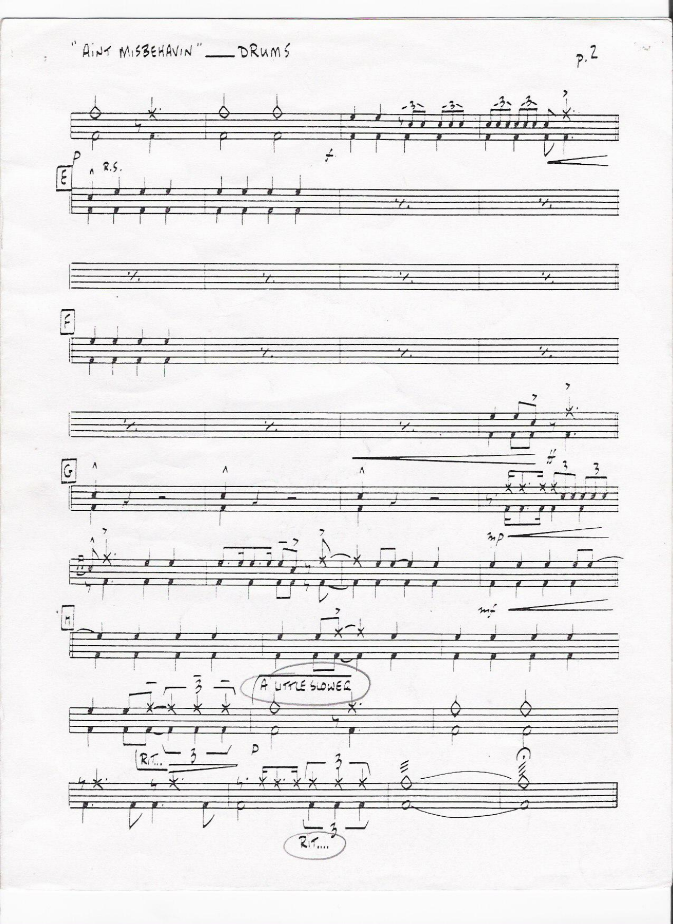 DRUMS 193a aint misbe — page 2