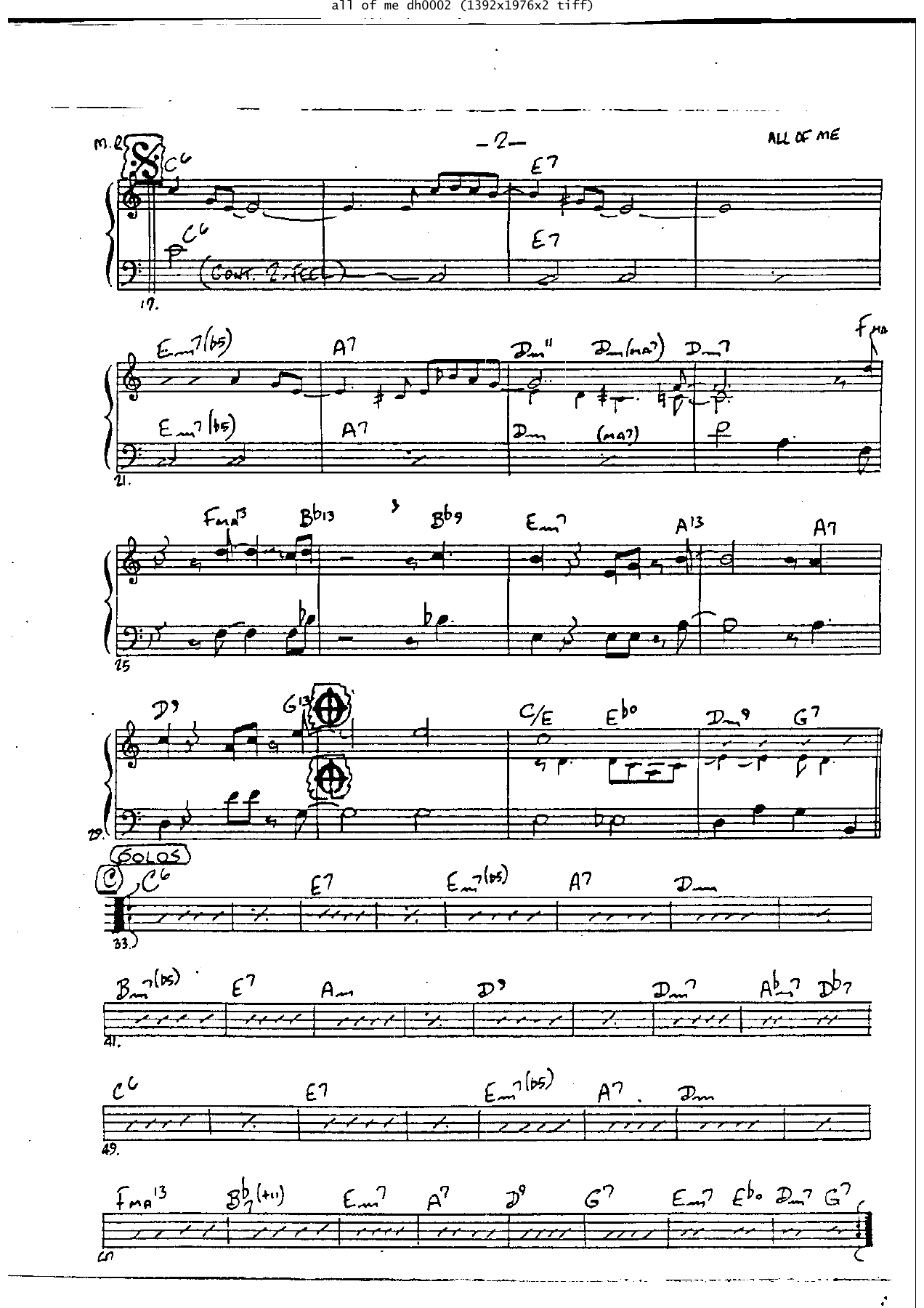 All Of Me - P-no — page 2