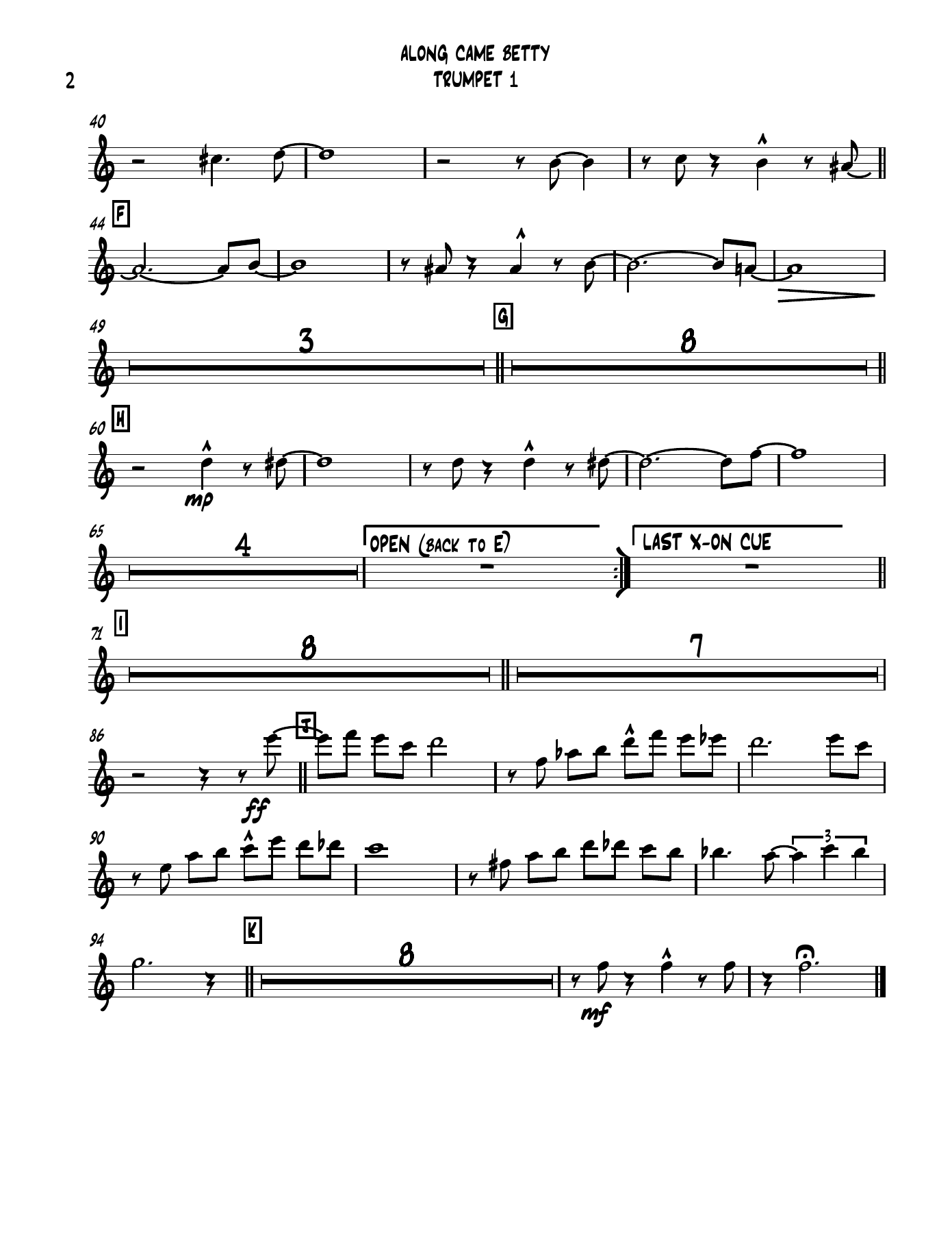along came betty 01 TRUMPET — page 2