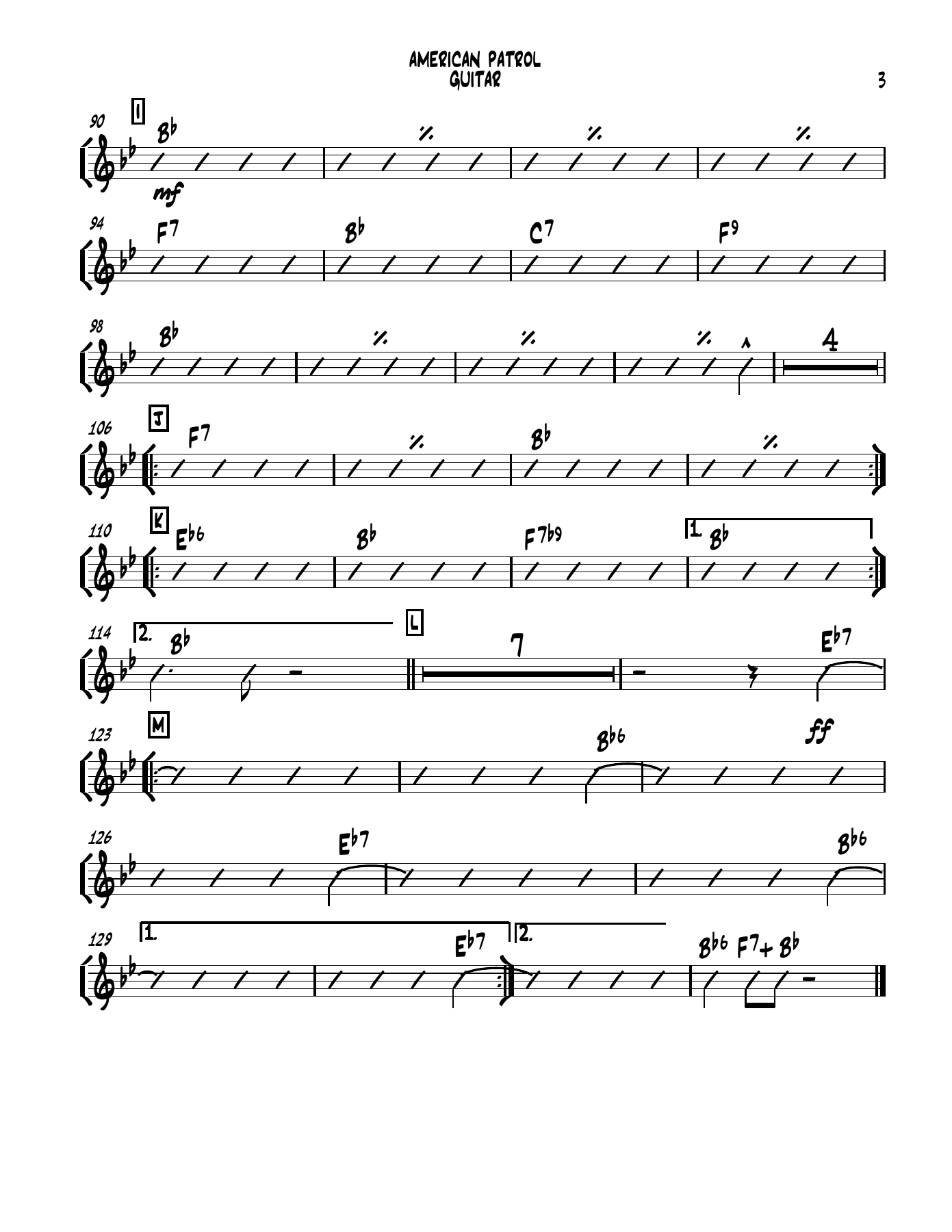 american patrol 01 GUITAR — page 3