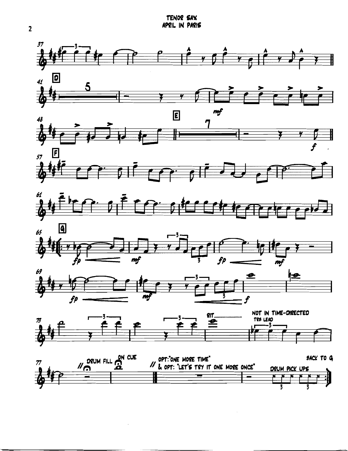 Aprilinparis Tenorsax — page 2
