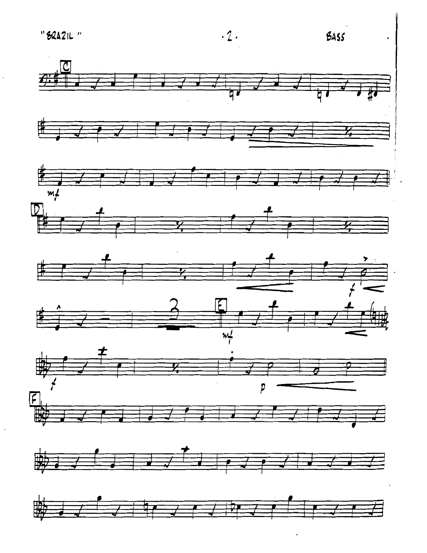 Brazil Bass — page 2