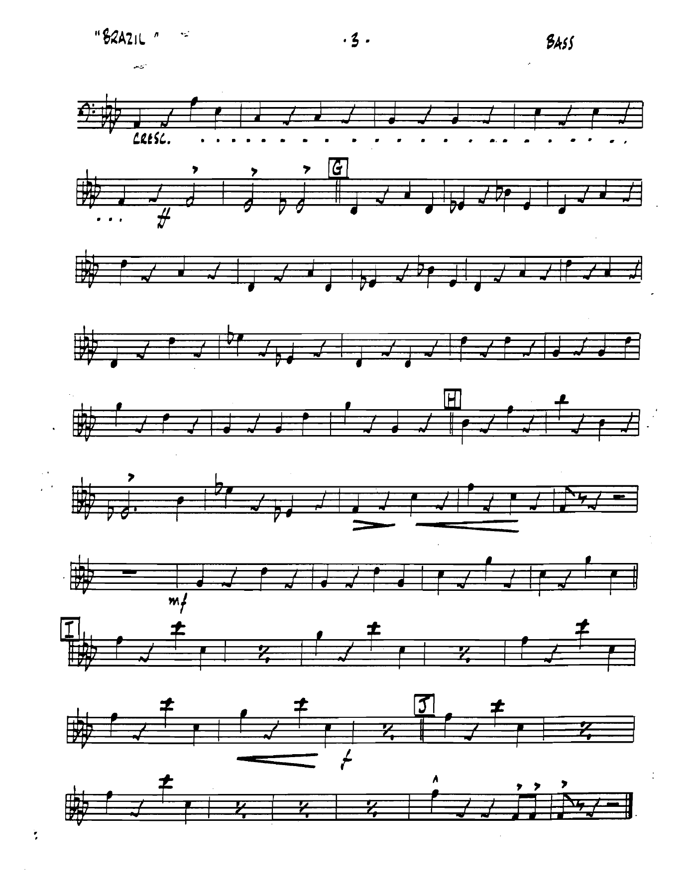 Brazil Bass — page 3