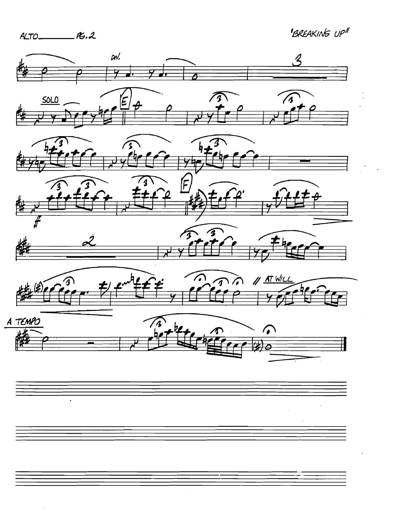 Breakingupishardtodo Ebaltosax — page 2