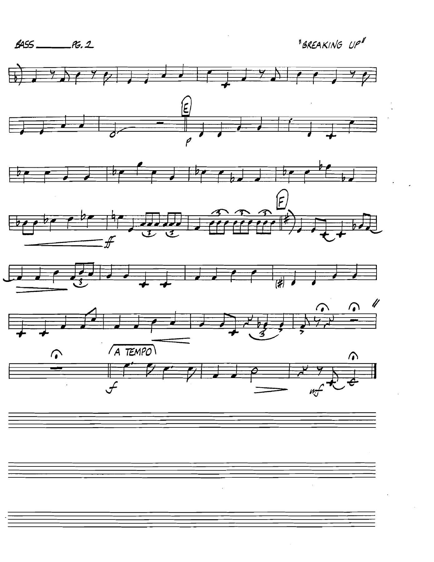 Breakingupishardtodo Bass — page 2