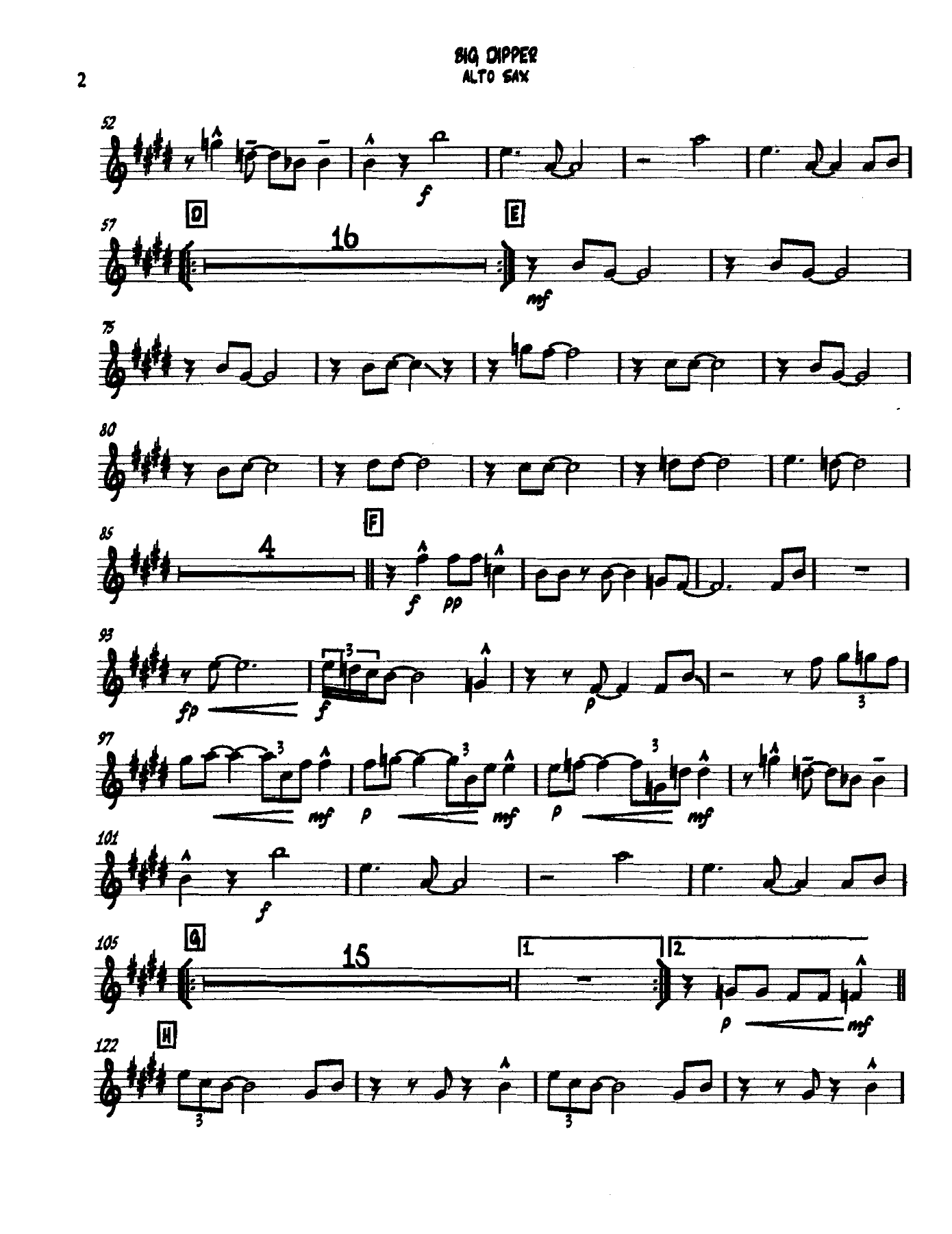 Bigdipper Altosax — page 2