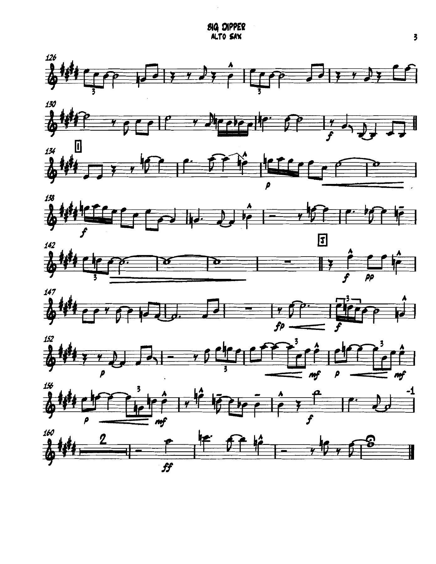 Bigdipper Altosax — page 3