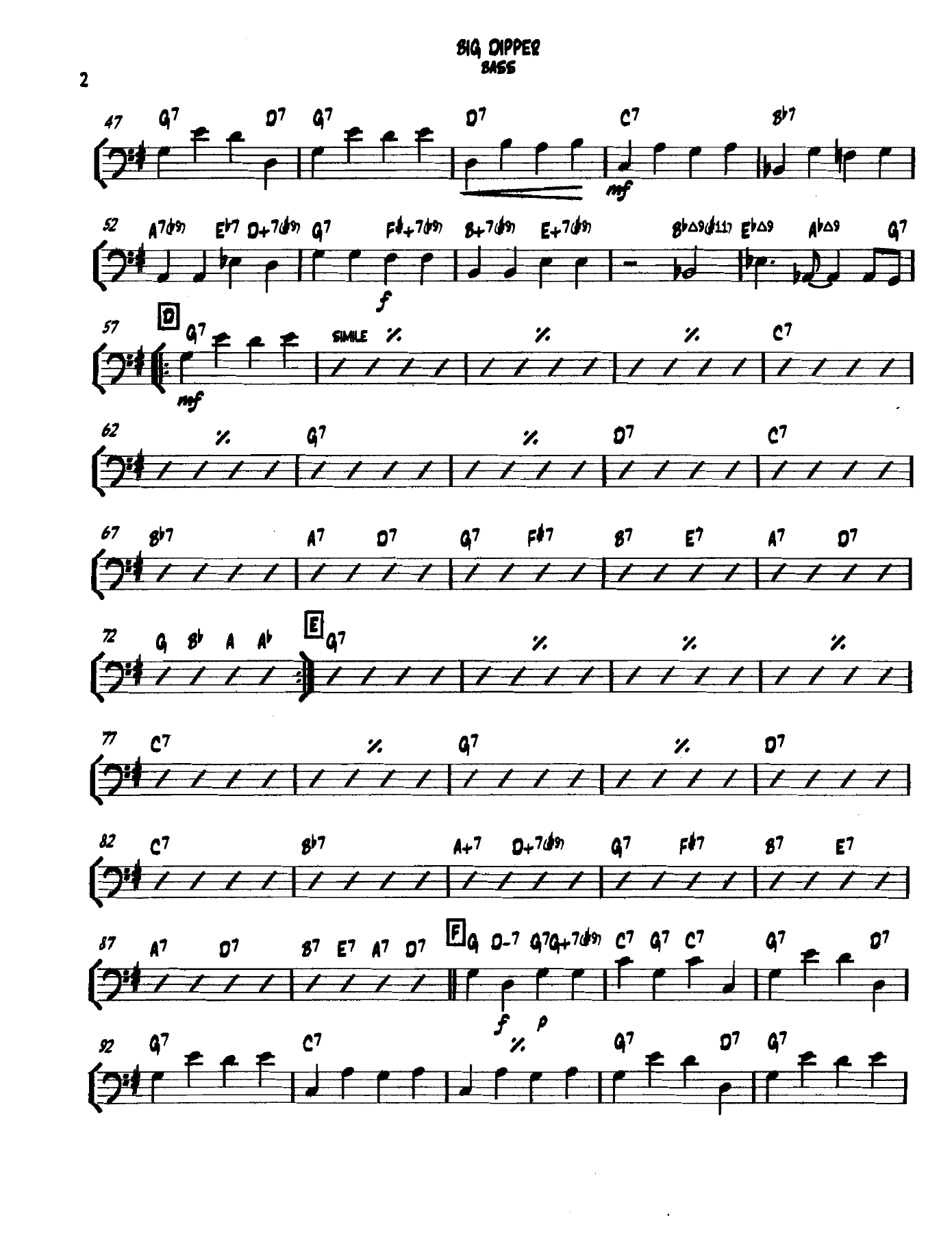 Bigdipper Bass — page 2