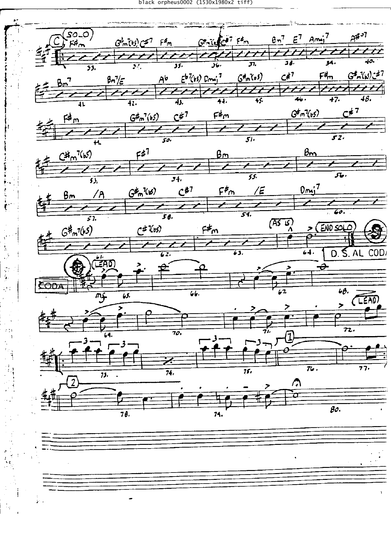 Black Orpheus Rds — page 2