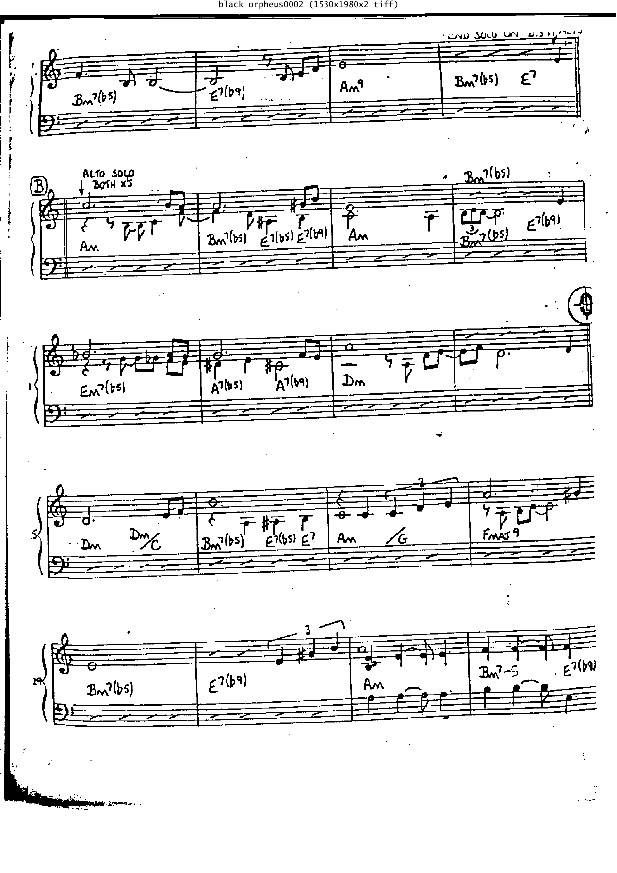 Black Orpheus Pno — page 2