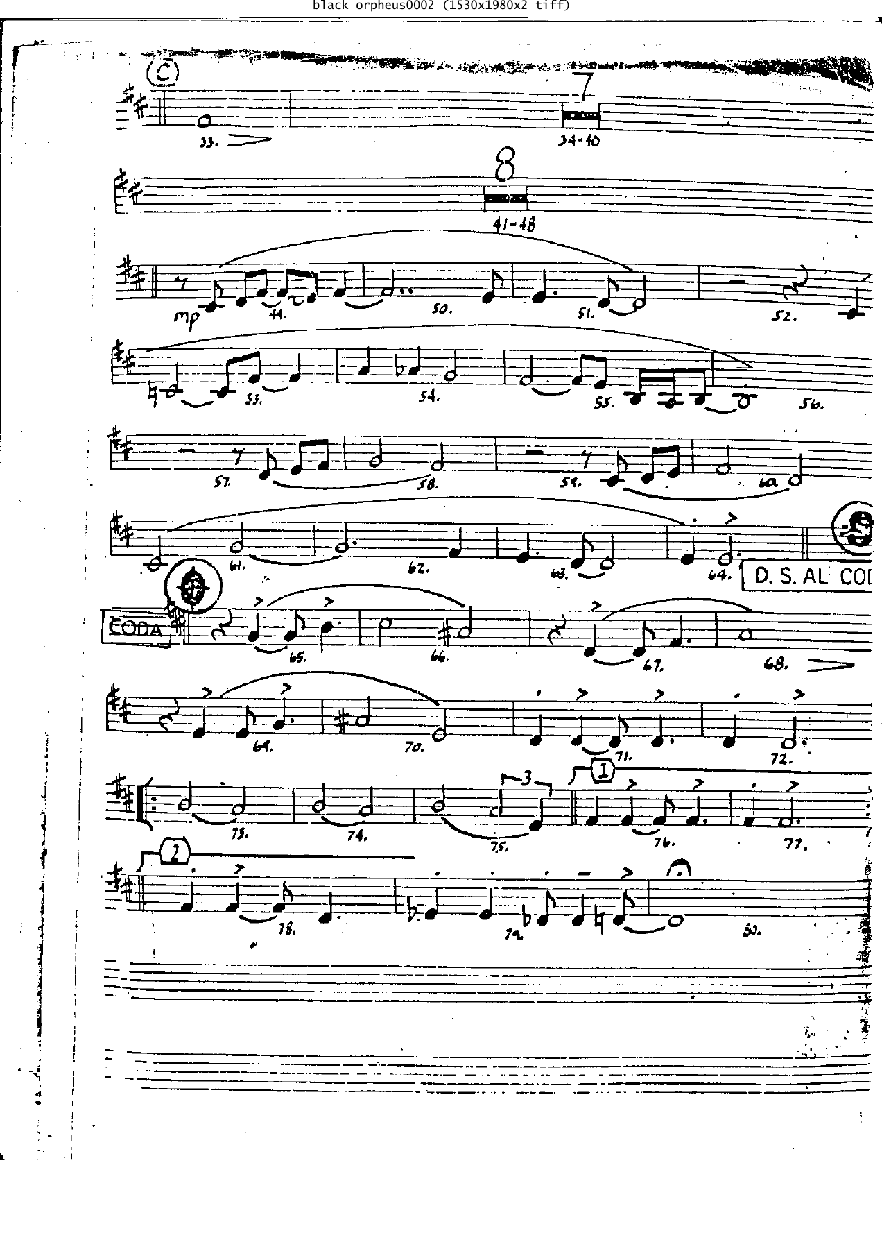 Black Orpheus Tpt — page 2