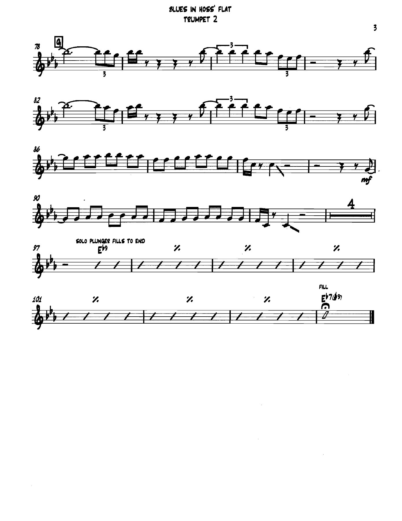 Bluesinhossflat Trumpet2 — page 3