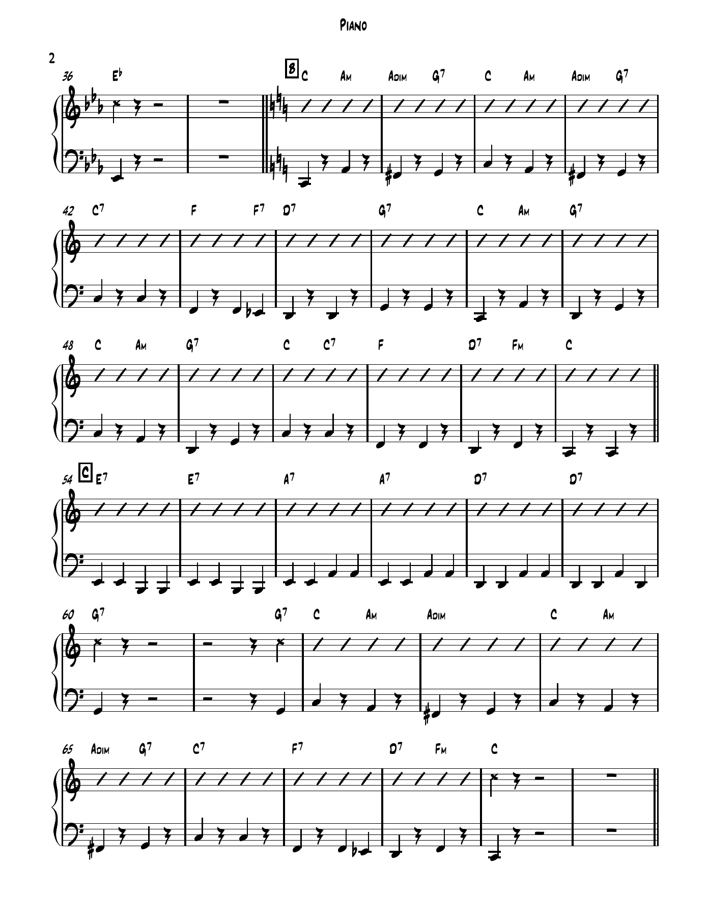 Boogie Woogie Piano — page 2