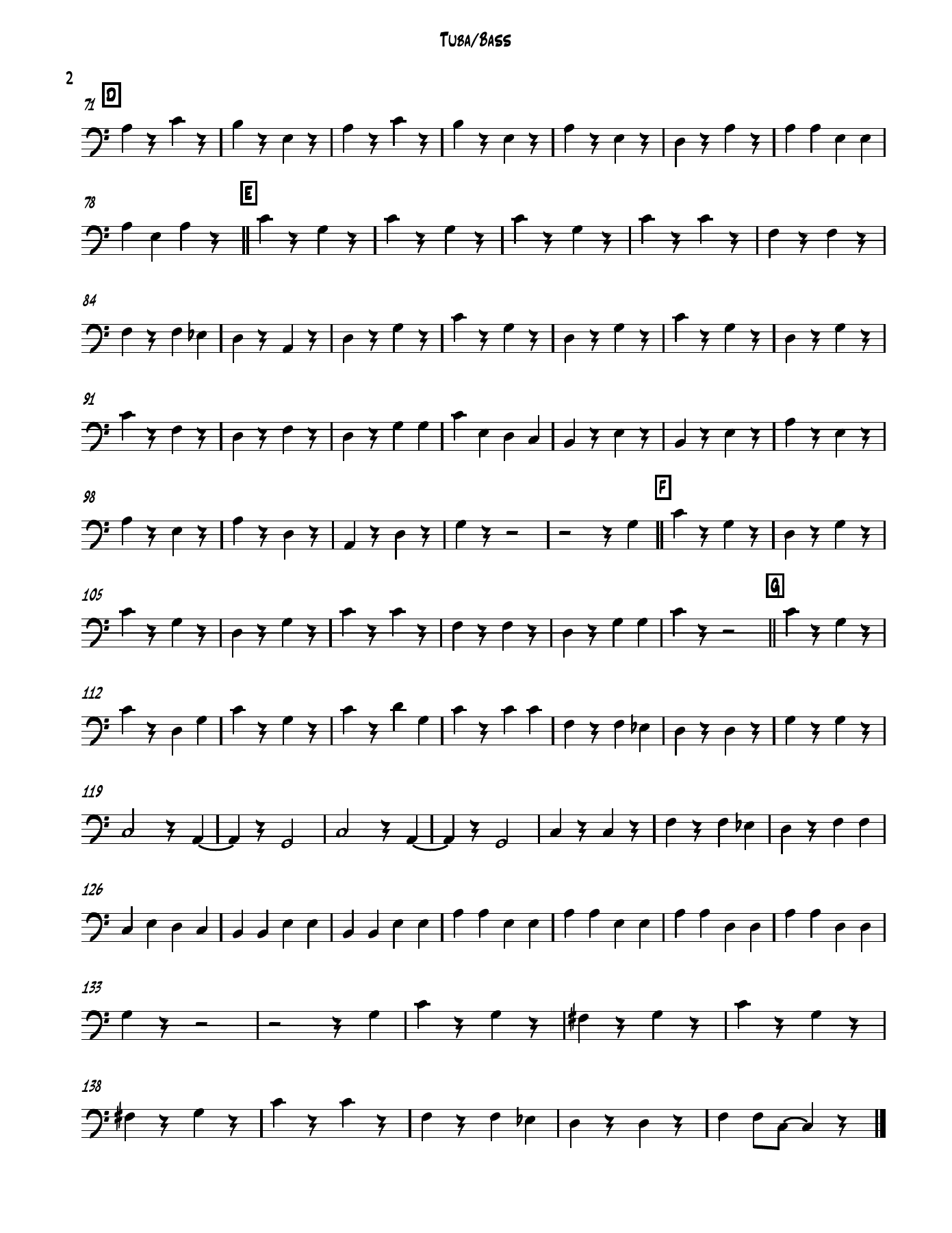 Boogie Woogie Tuba — page 2