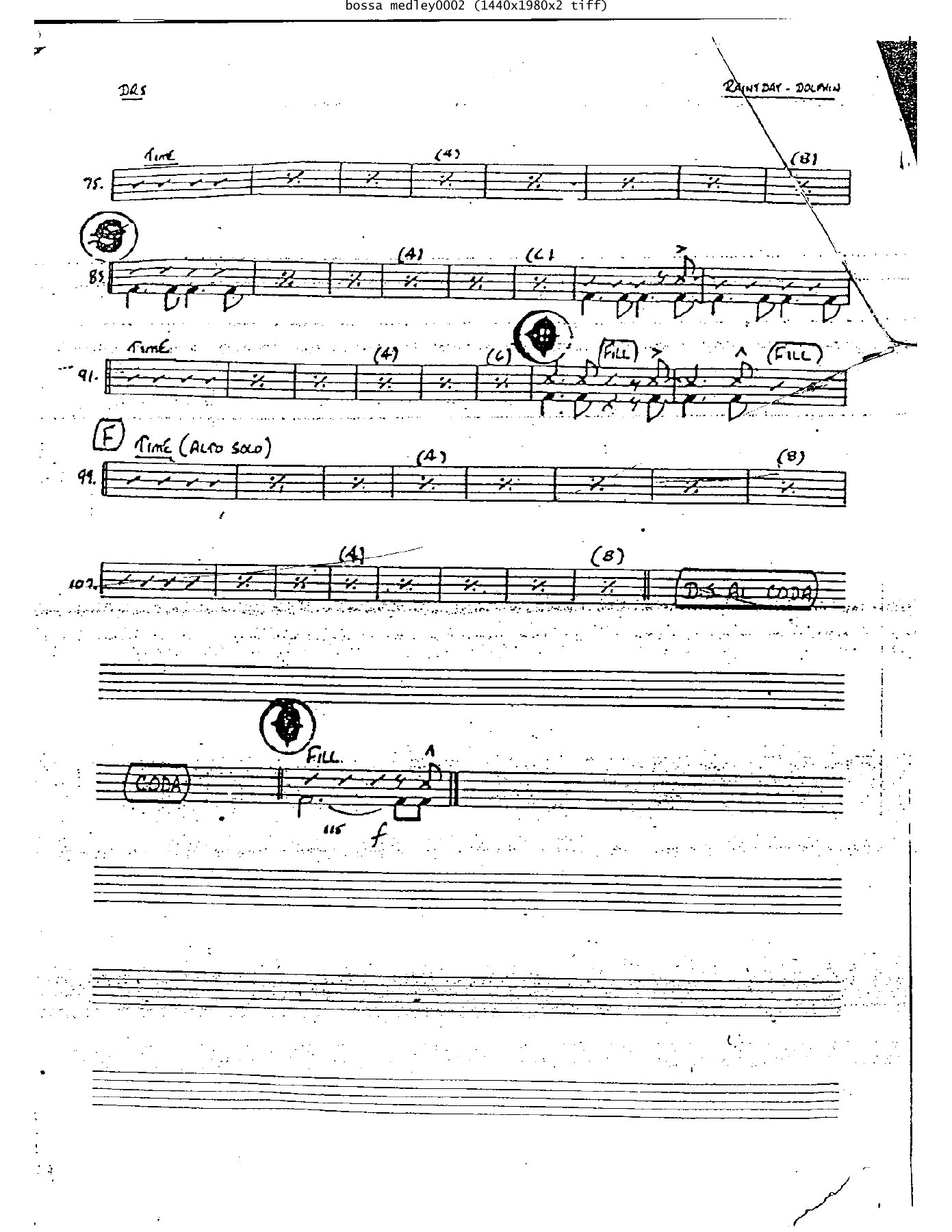 Bossa Medley Dr — page 2