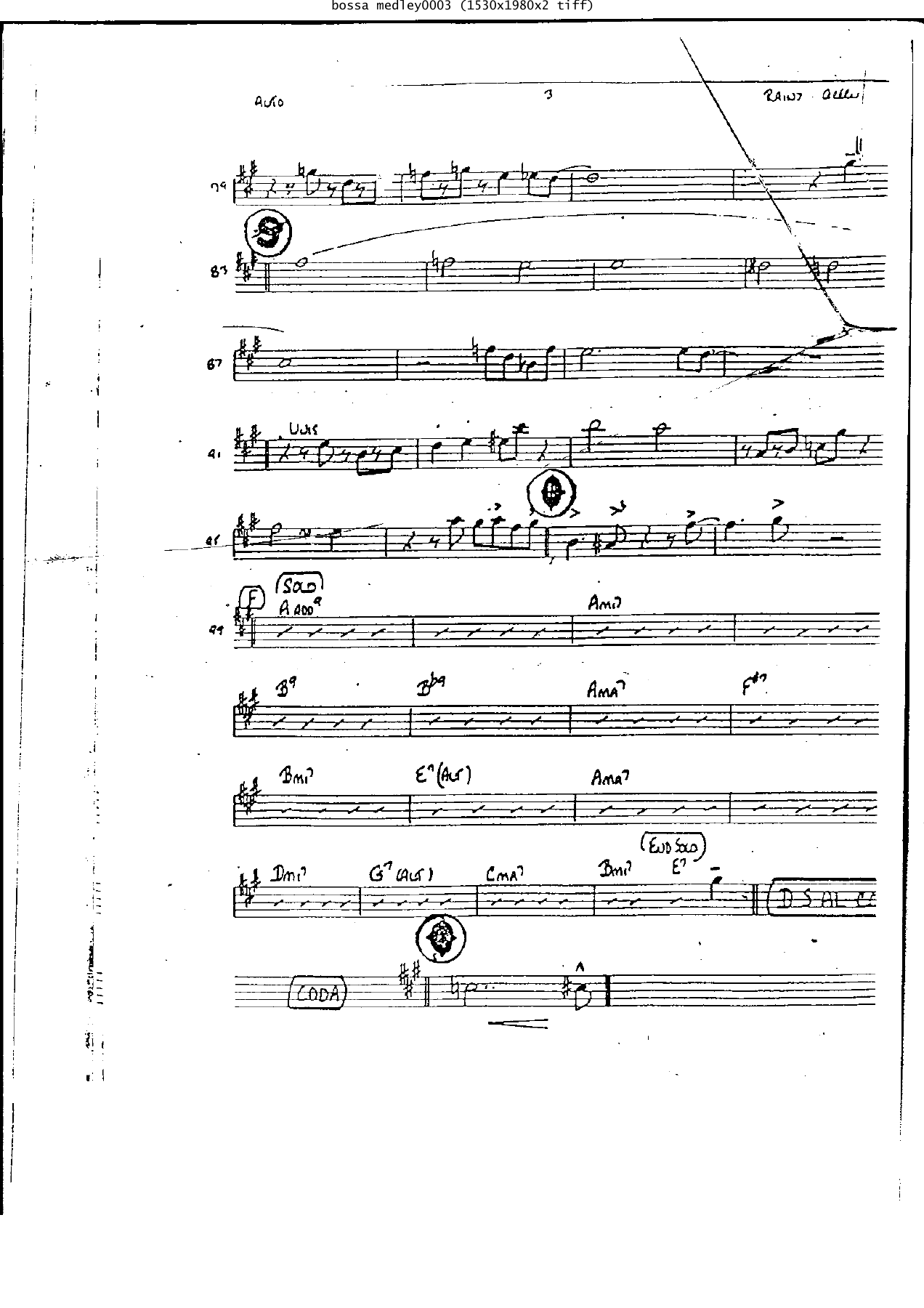 Bossa Medley Rds — page 3