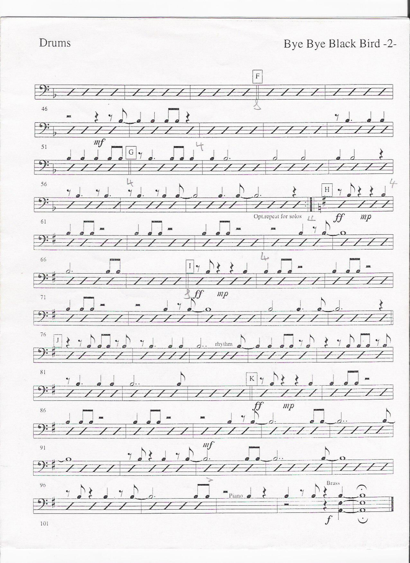 DRUMS 160 blackbird — page 2