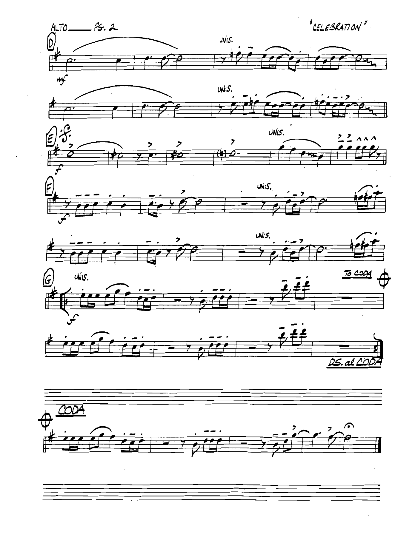 Celebration Ebaltosax — page 2