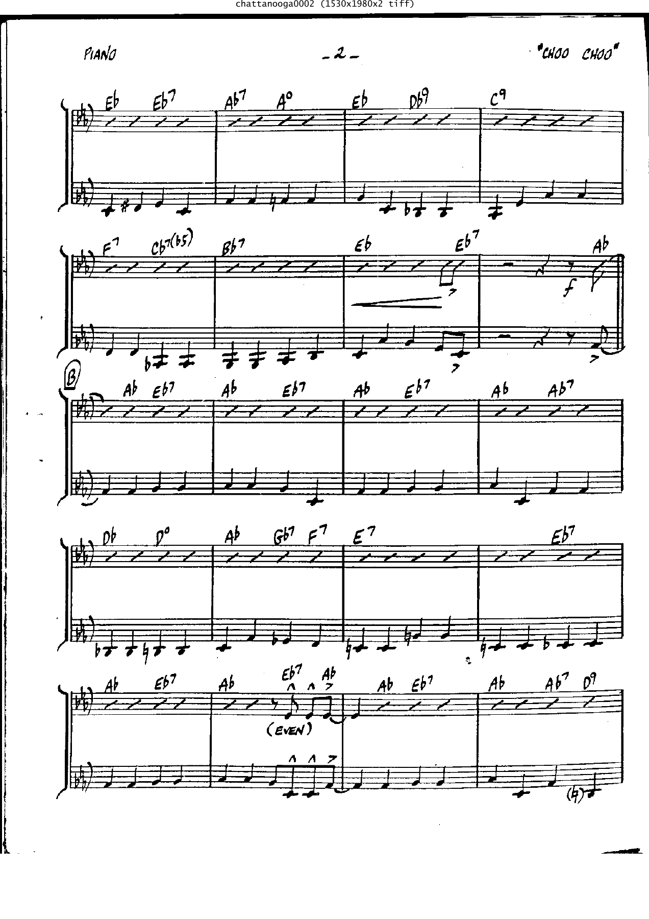 Chattanooga Pno — page 2
