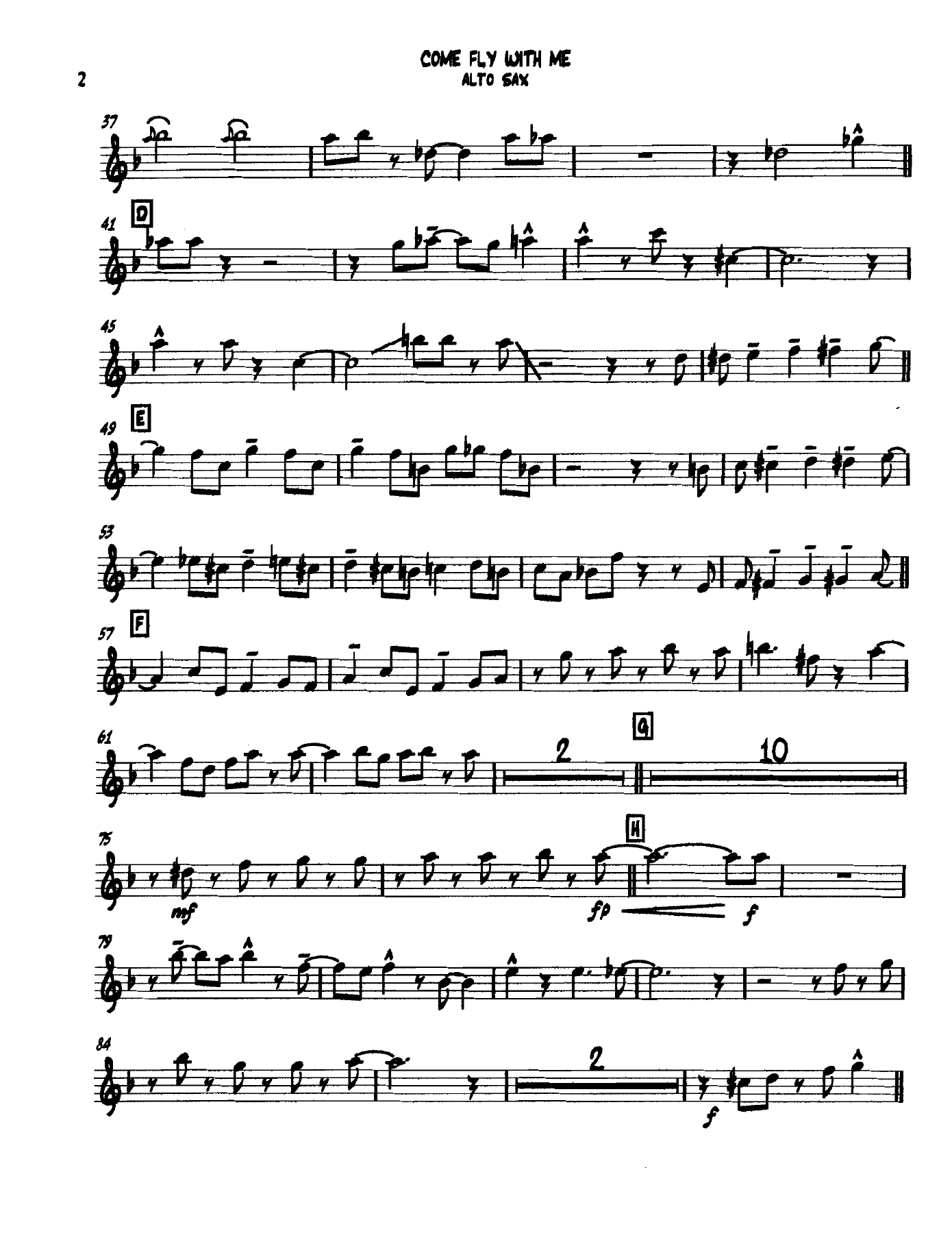 Comeflywithme Altosax — page 2