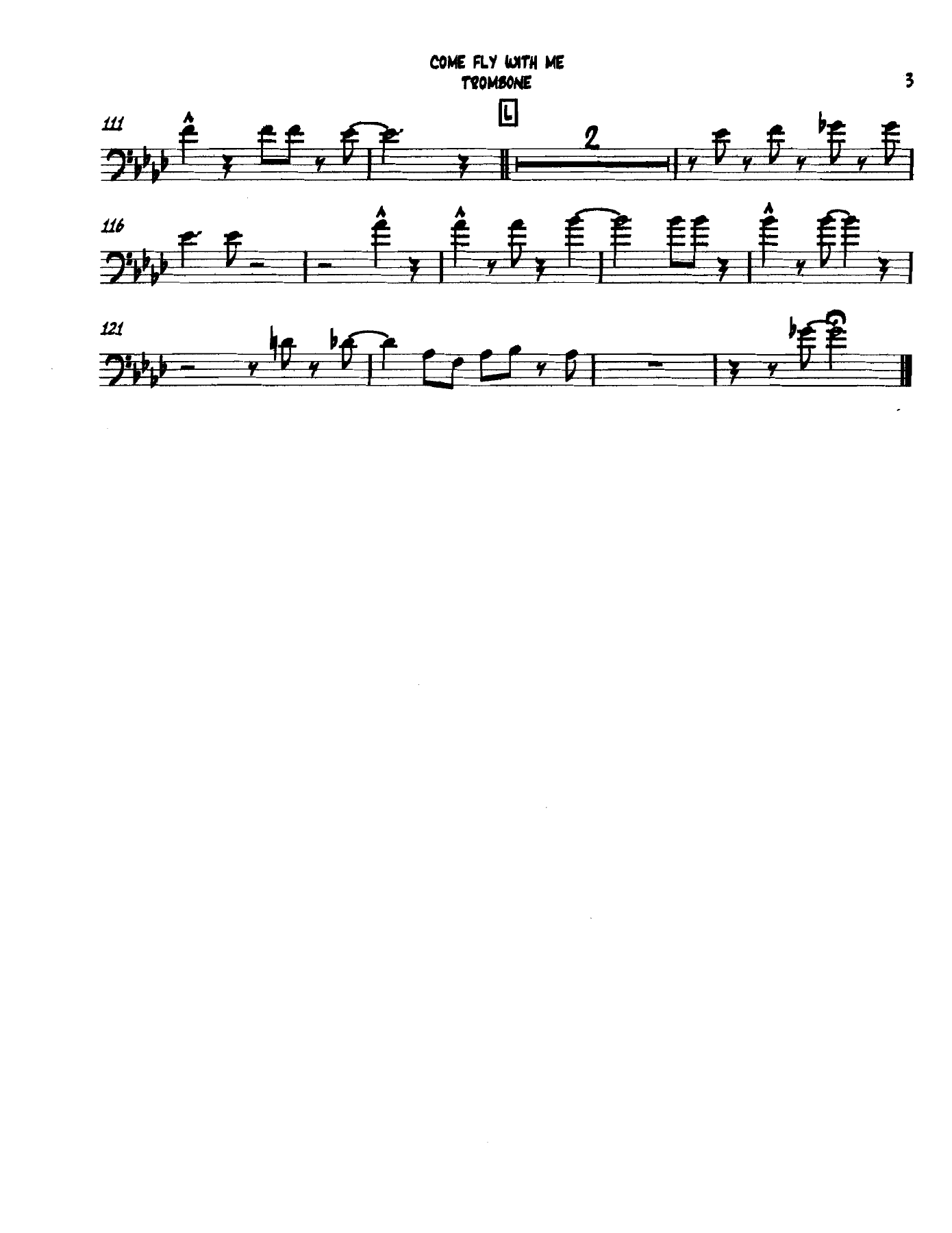 Comeflywithme Trombone — page 3