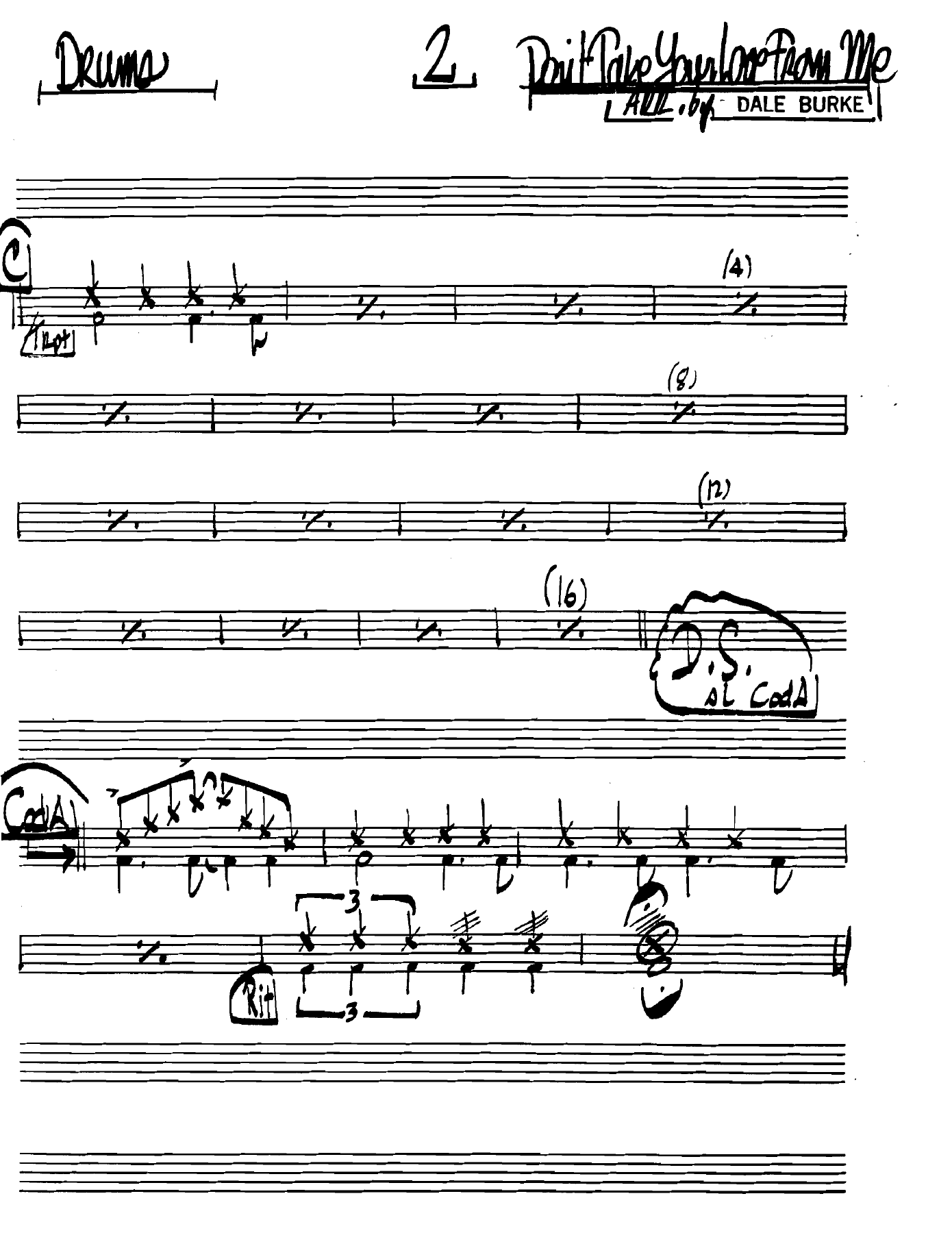 Donttakeyourlovefromme Drums — page 2