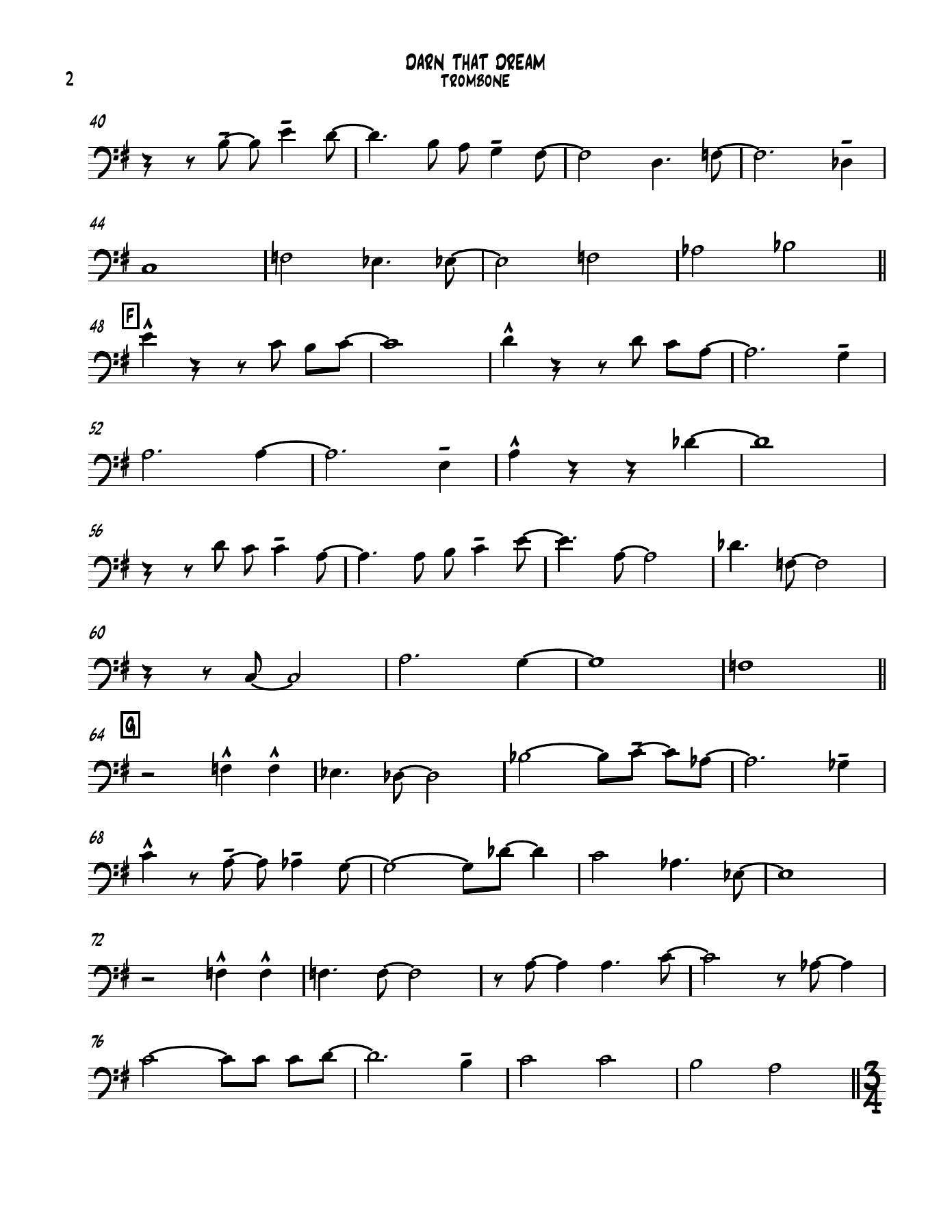darn that dream 01 trombone — page 2