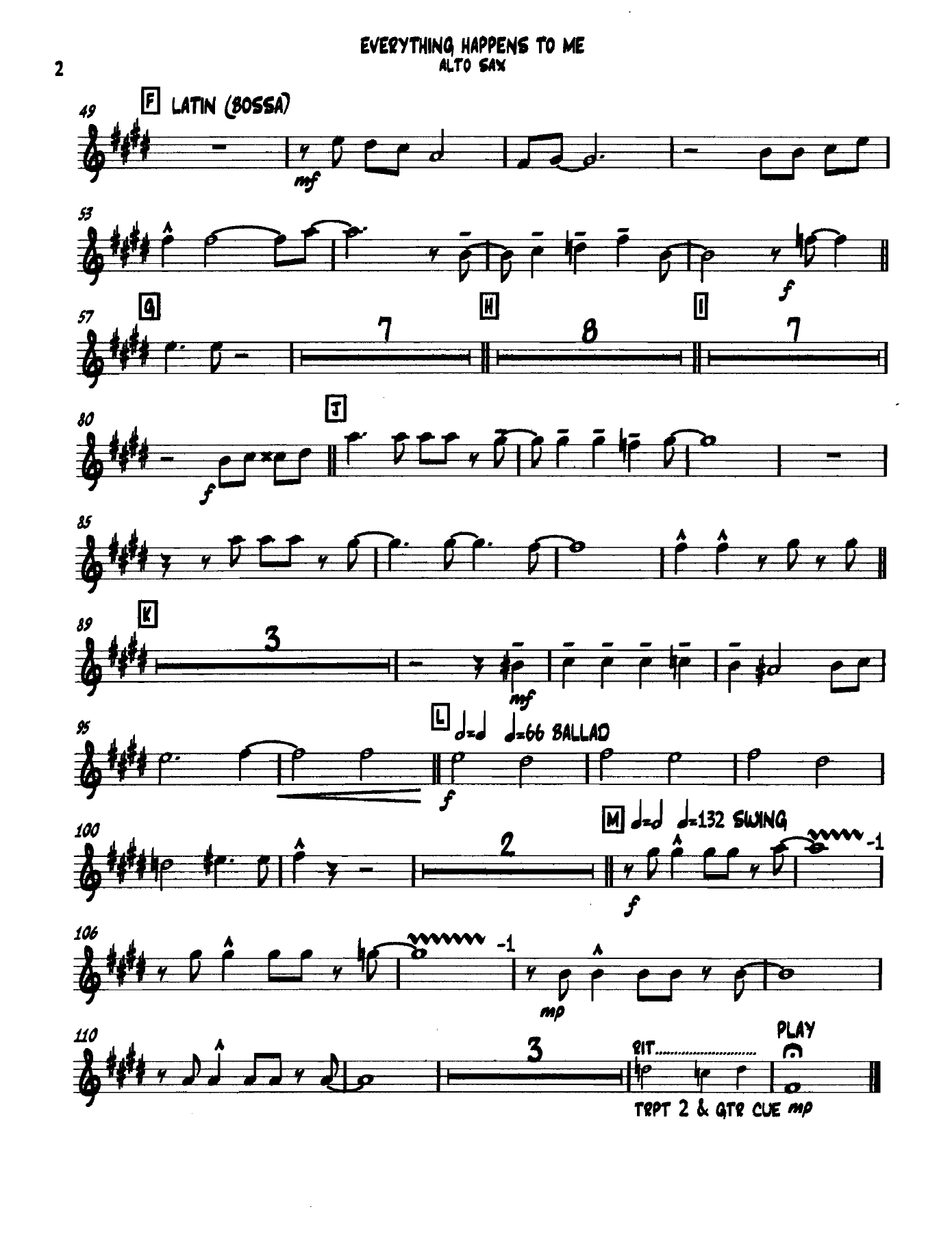 Everythinghappenstome Altosax — page 2