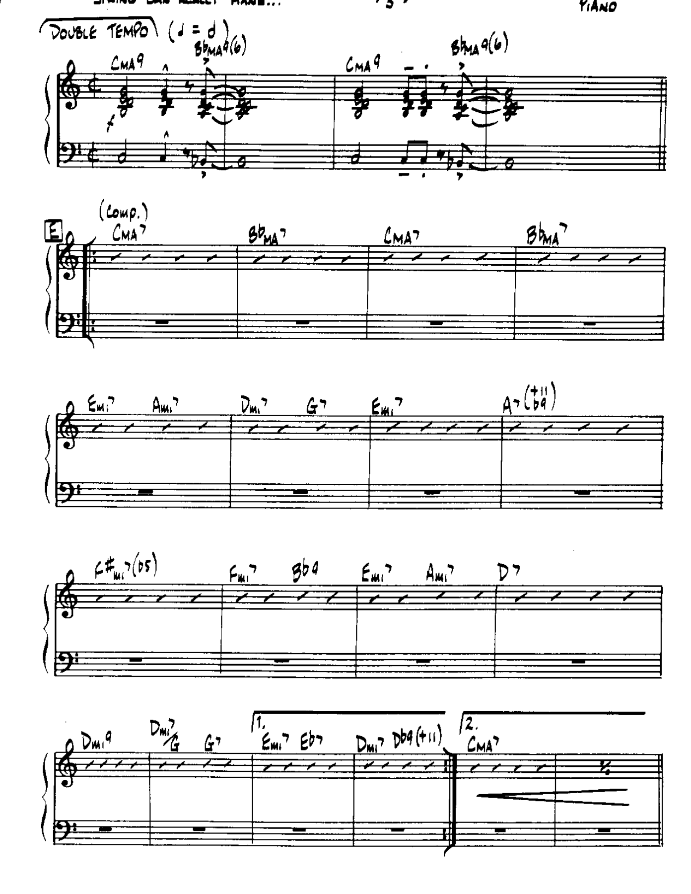 Spring can really Hang you-Piano — page 3