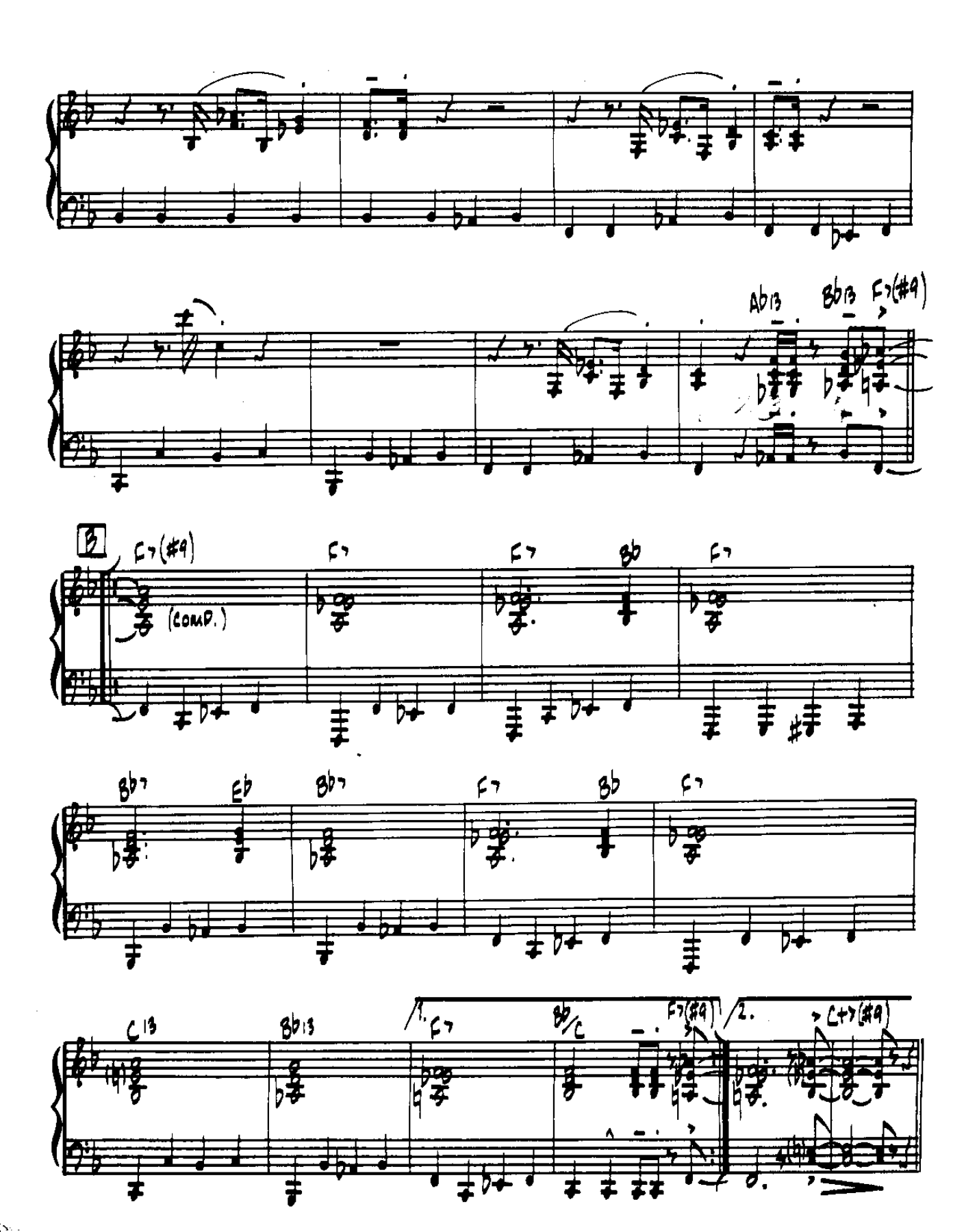 Green Onions-Piano — page 2