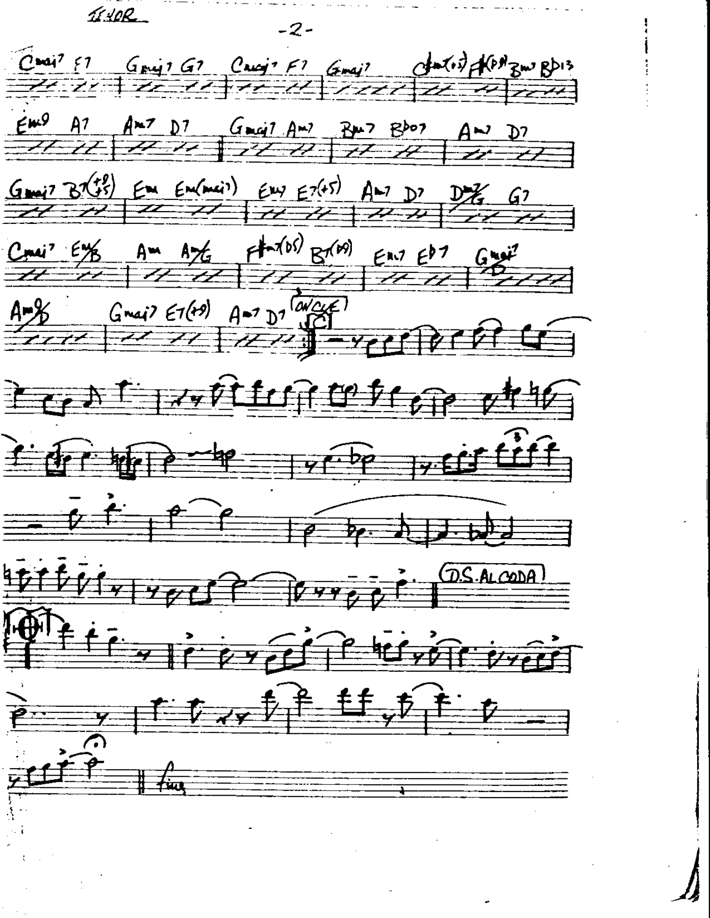 My Romance-Tenor — page 2