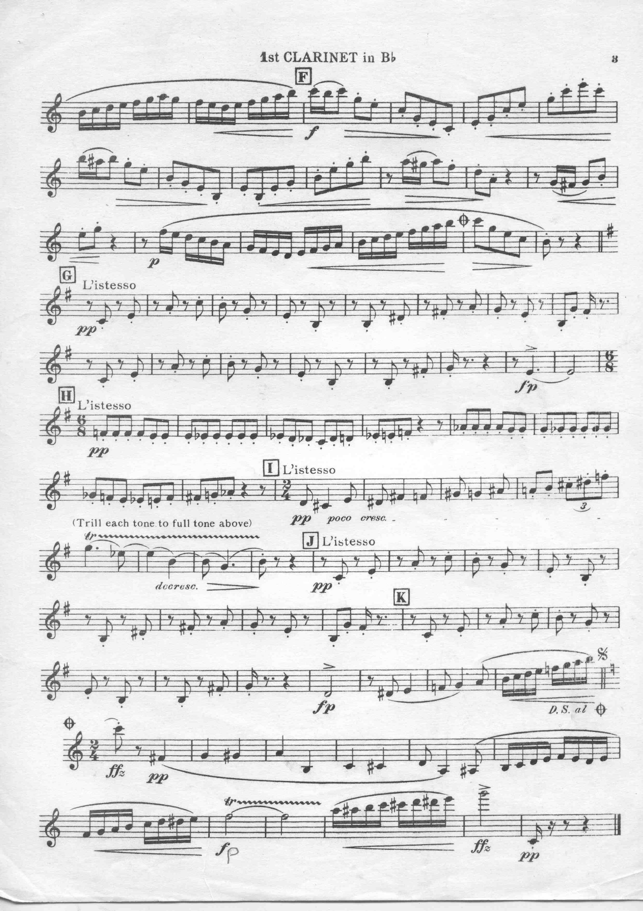 6 Quartet Clarinet. — page 2