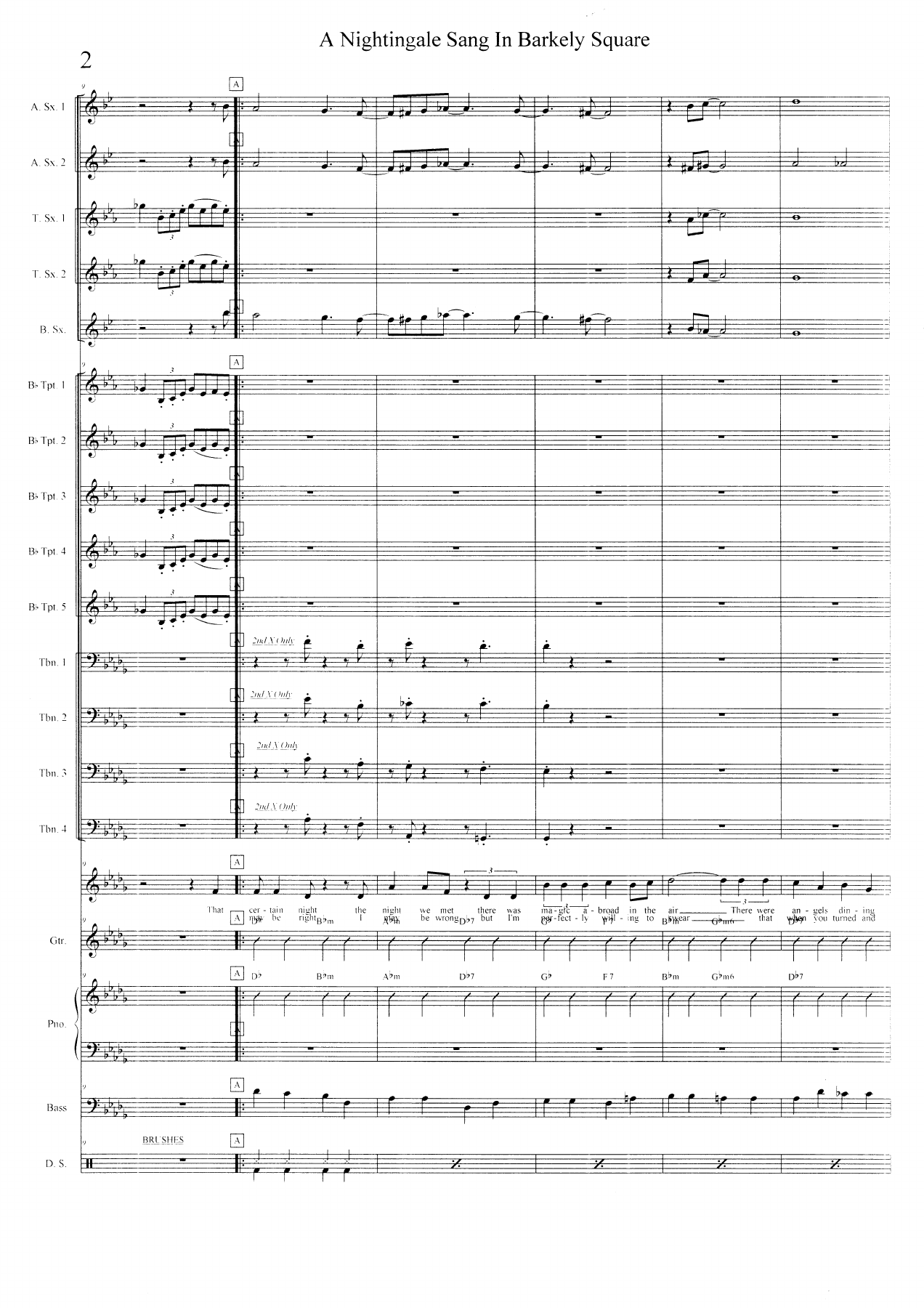 A Nightingale Sang In Berkeley Square — page 2