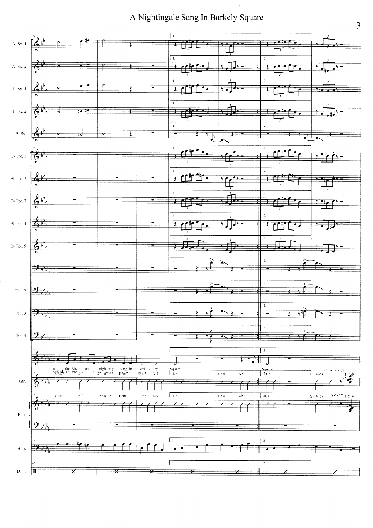 A Nightingale Sang In Berkeley Square — page 3