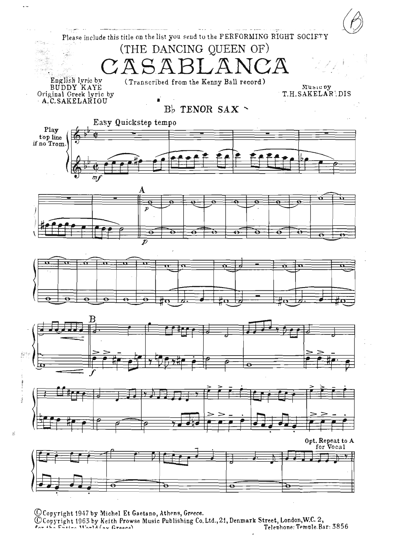 Casablanca (K.Ball) Quickstep — page 2