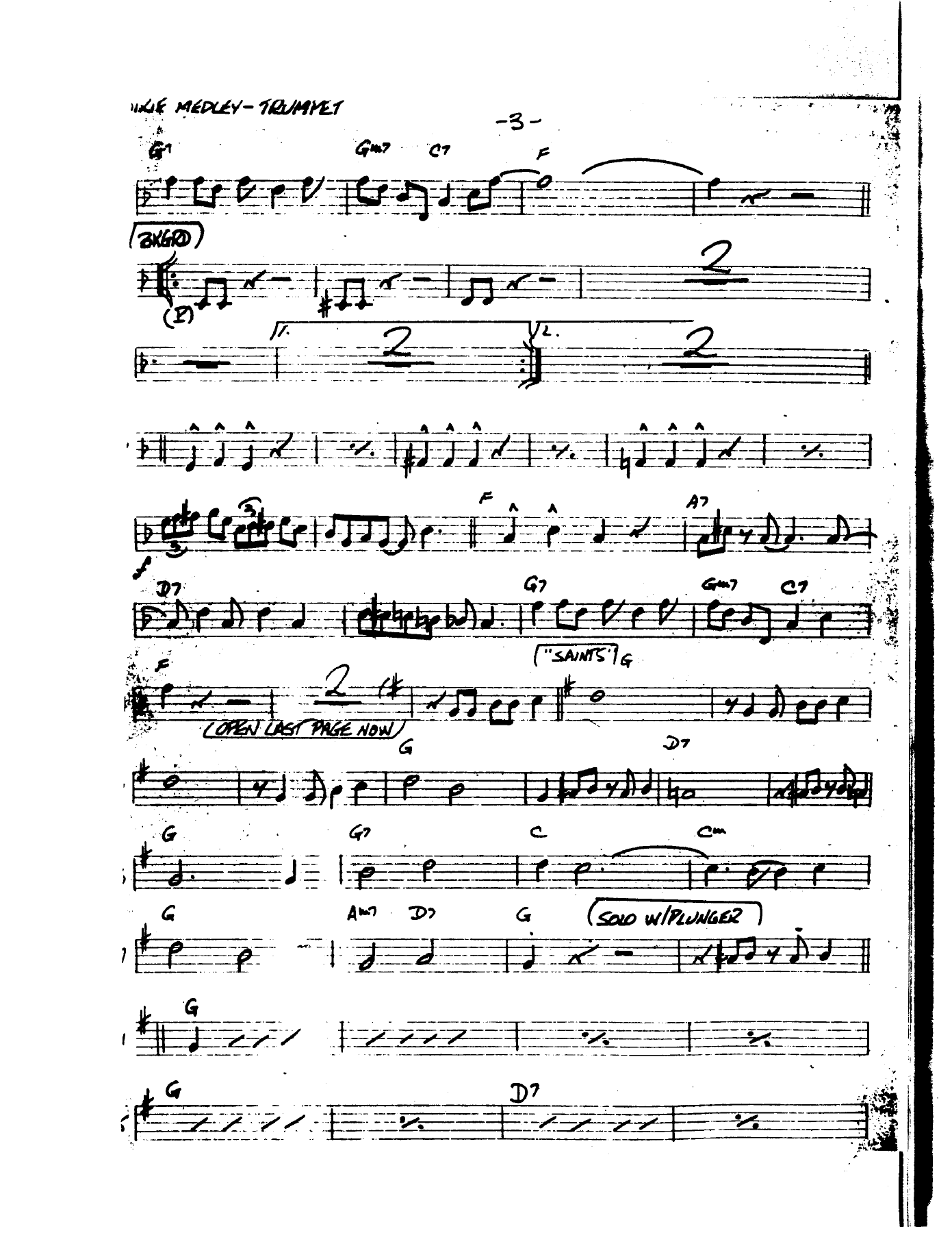 Dixie Medley — page 3