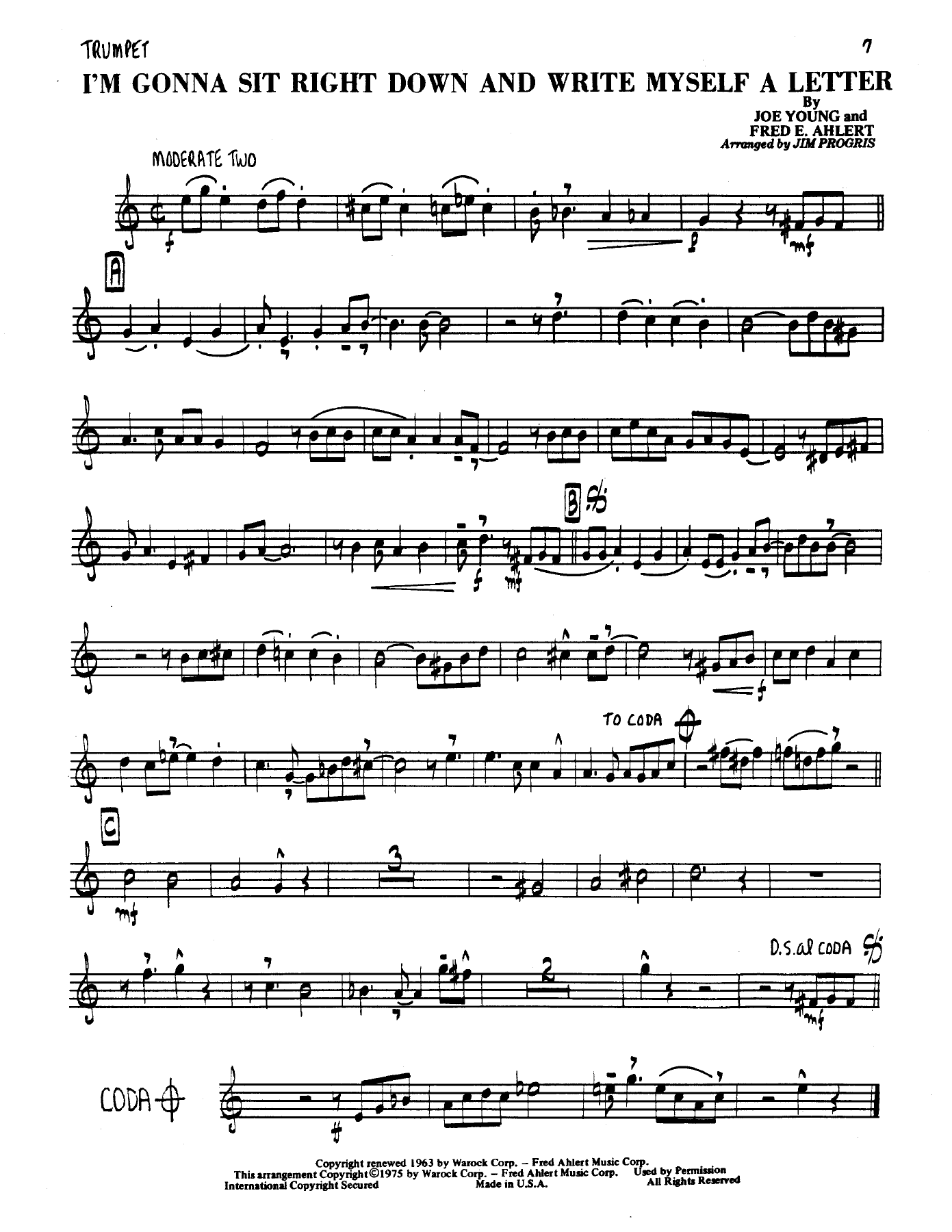 I'm Gonna Sit Right Down And Write Myself A Letter — page 3