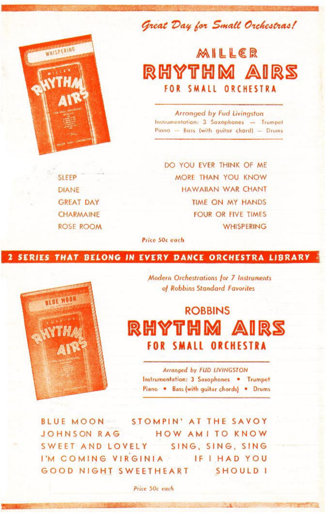Great Day (F.Livingston) Combo — page 2