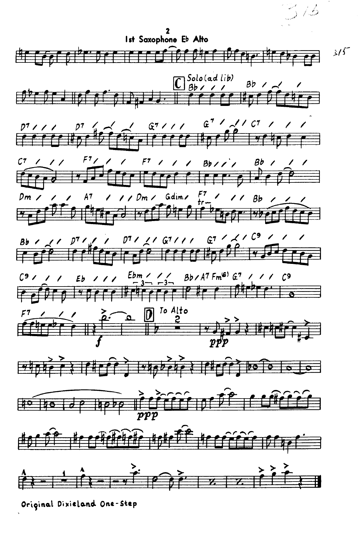 Original Dixieland One-Step — page 2