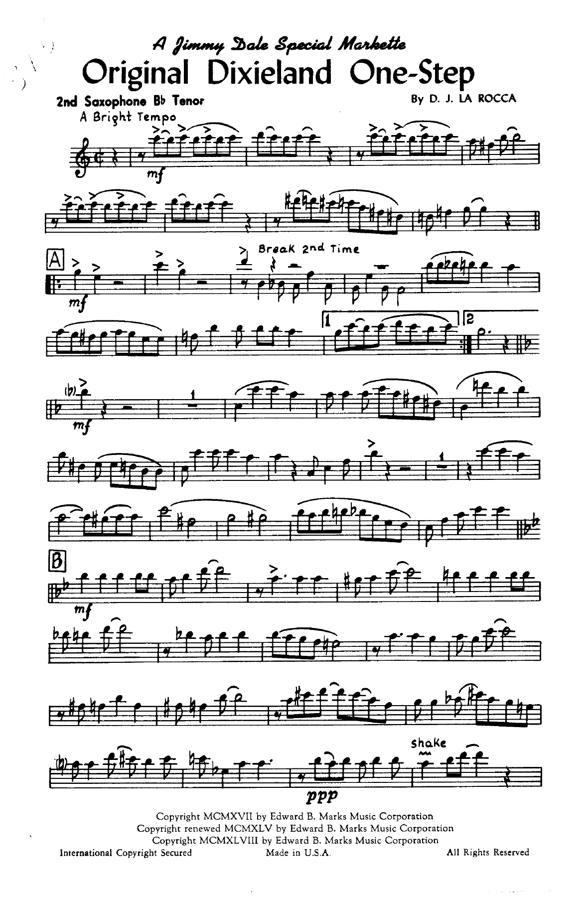 Original Dixieland One-Step — page 3