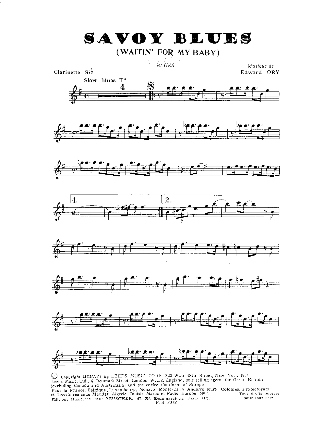 Savoy Blues — page 3