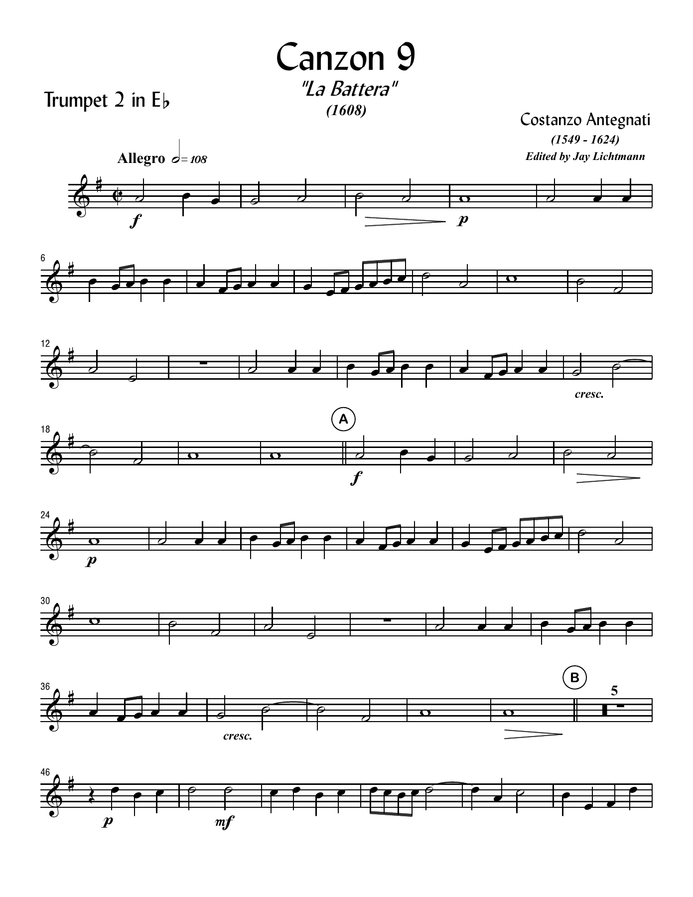 Canzon 9 — page 3