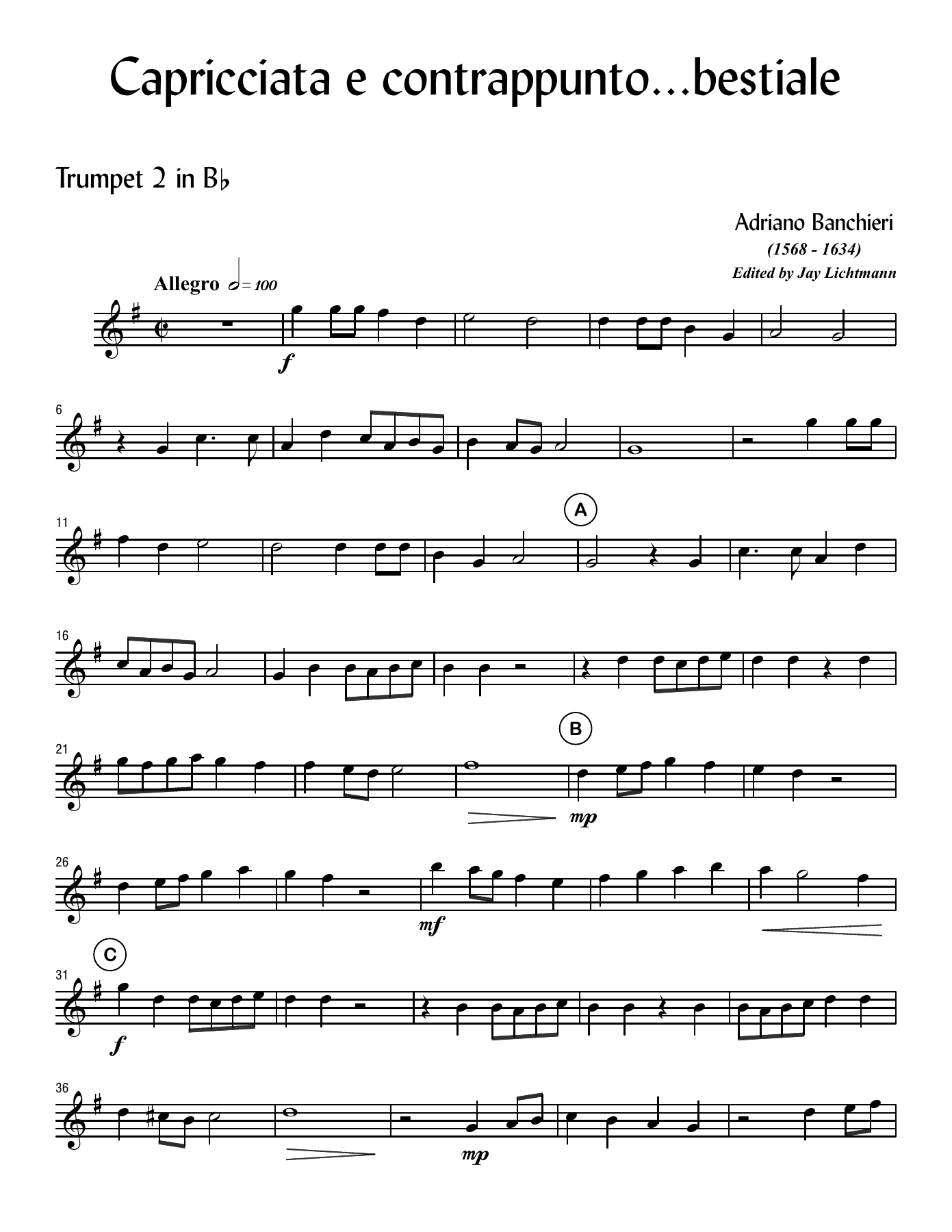 Capricciata e contrappunto...bestiale — page 3
