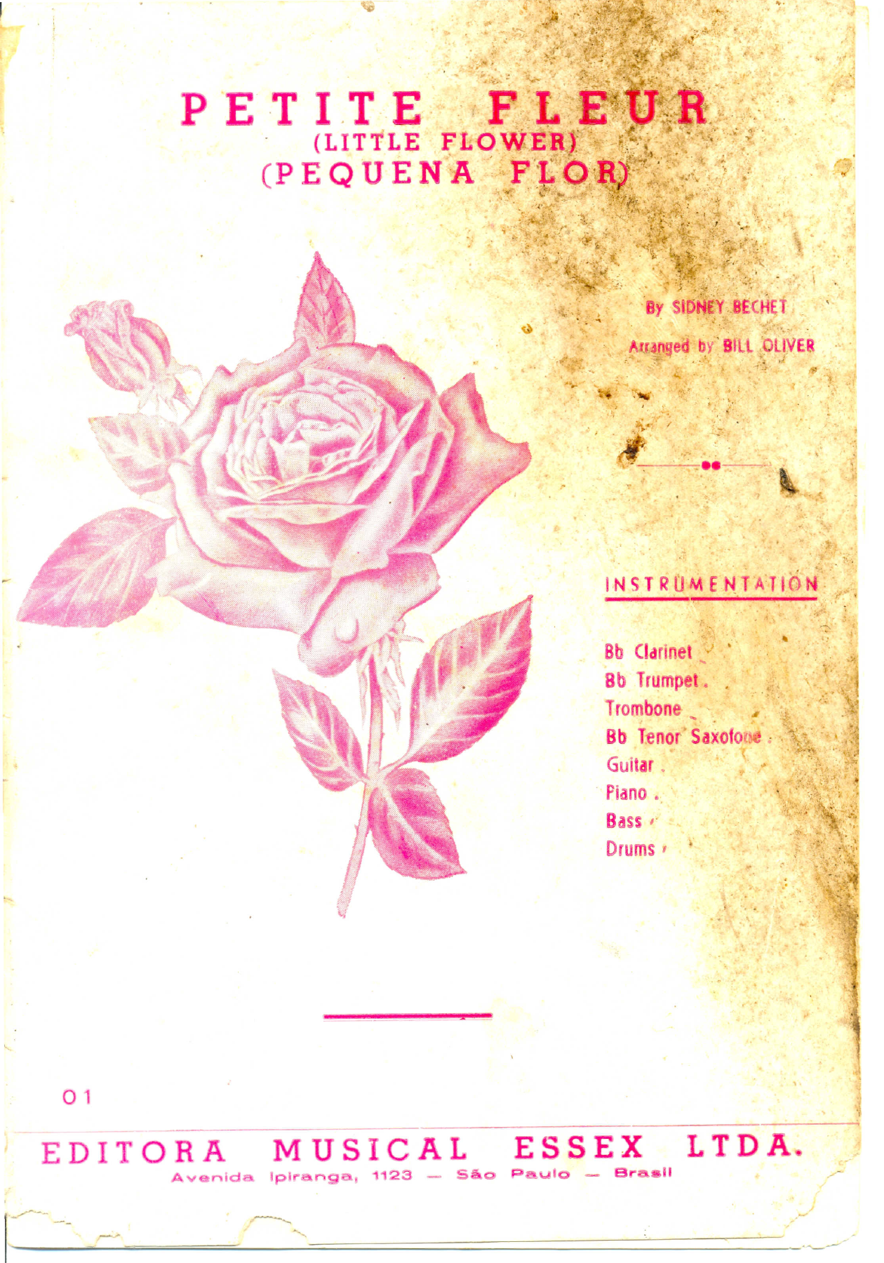 Petite Fleur (B.Oliver) combo — sheet music preview