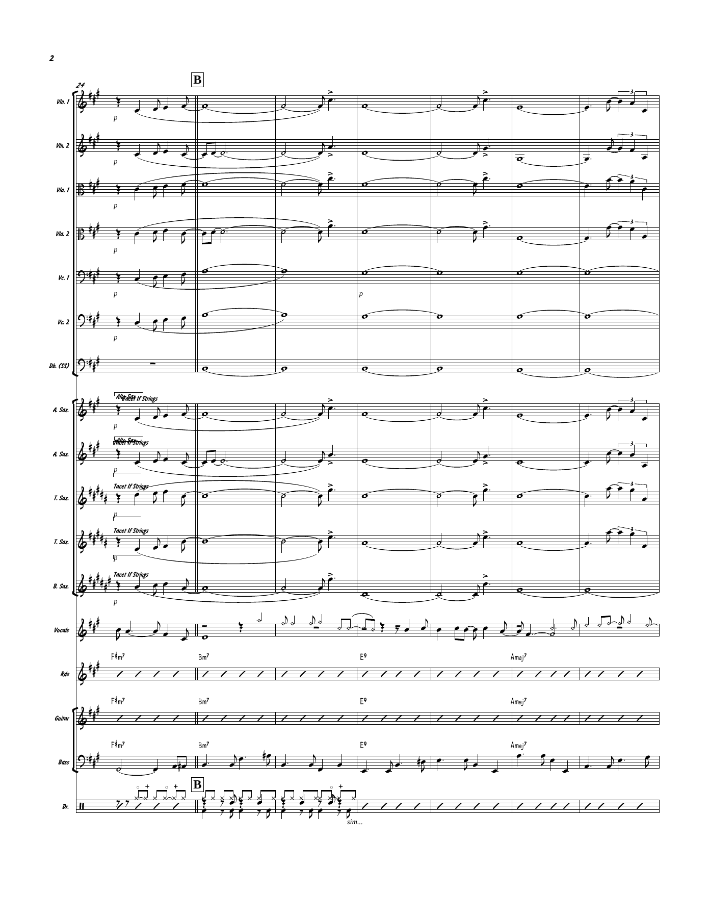 Quando, Quando, Quando (M.Buble) Combo — page 2