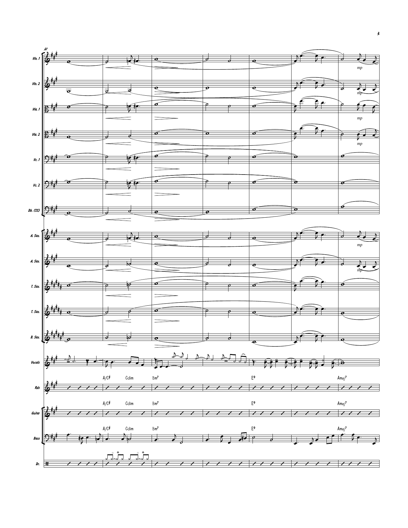 Quando, Quando, Quando (M.Buble) Combo — page 3
